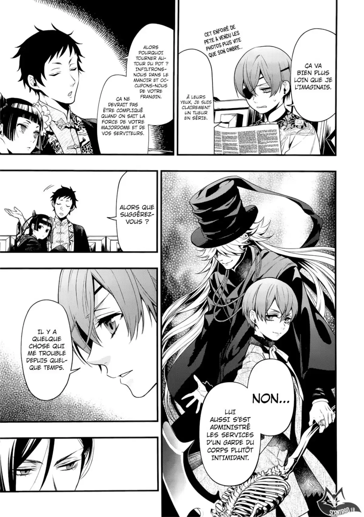 Black Butler Chapitre 150 page 8