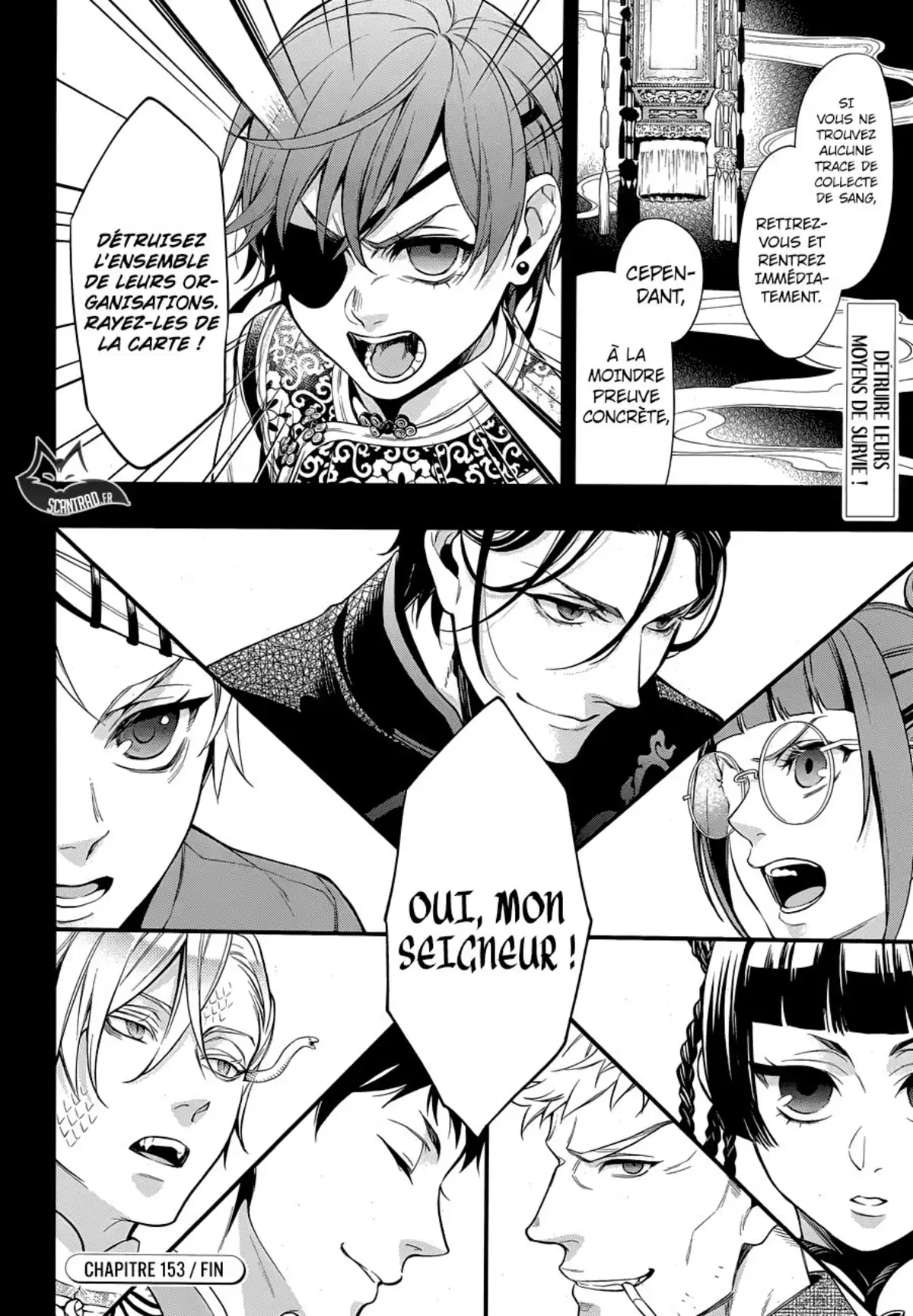 Black Butler Chapitre 153 page 15