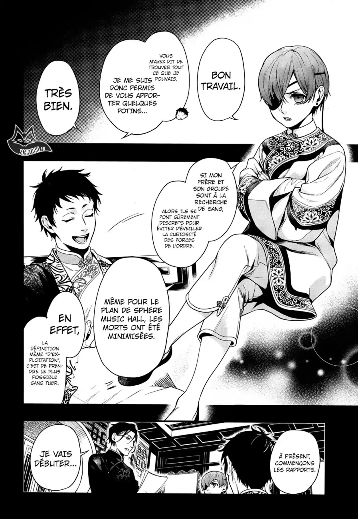 Black Butler Chapitre 153 page 6