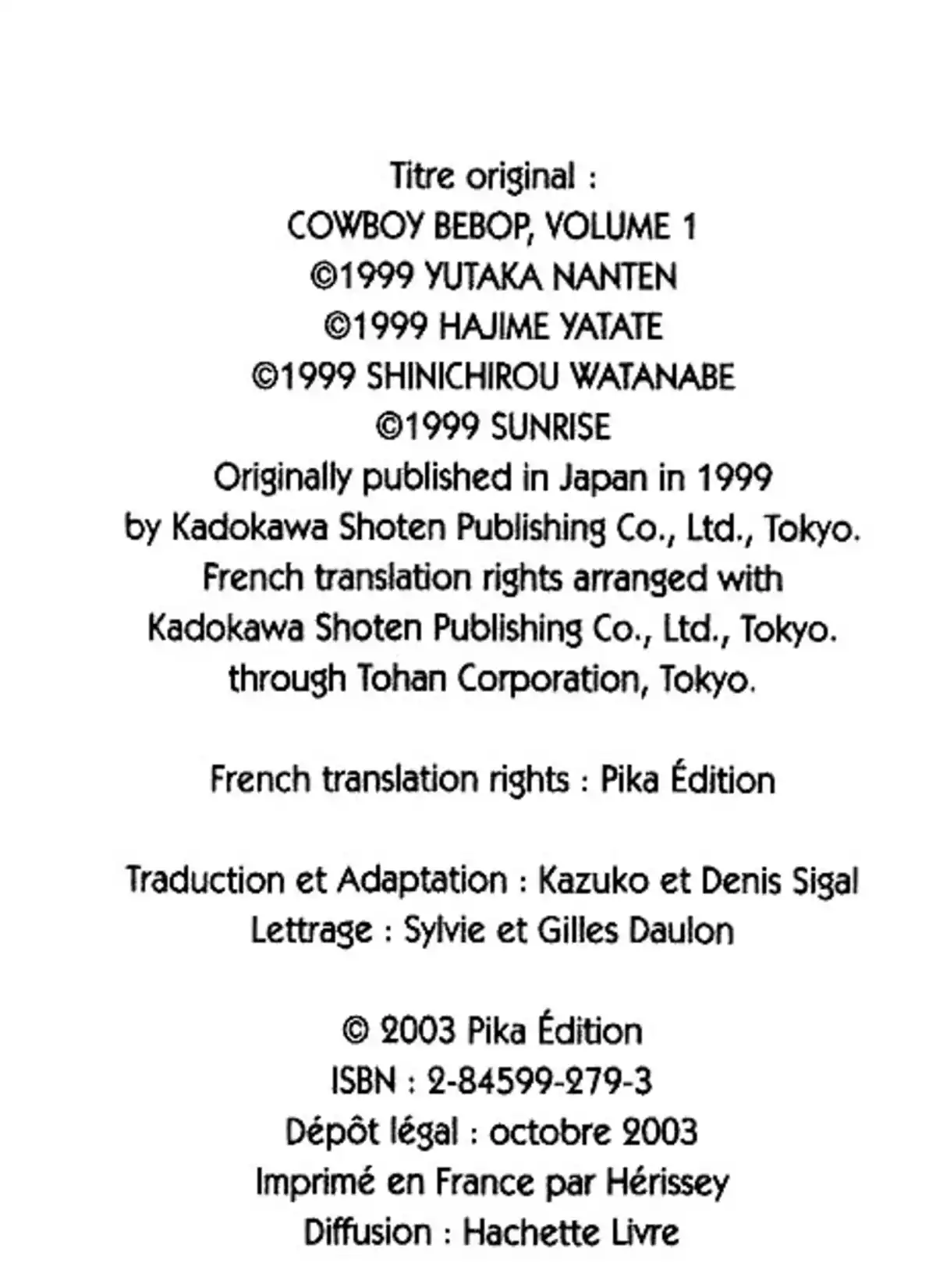 Cowboy Bebop Volume 1 page 91