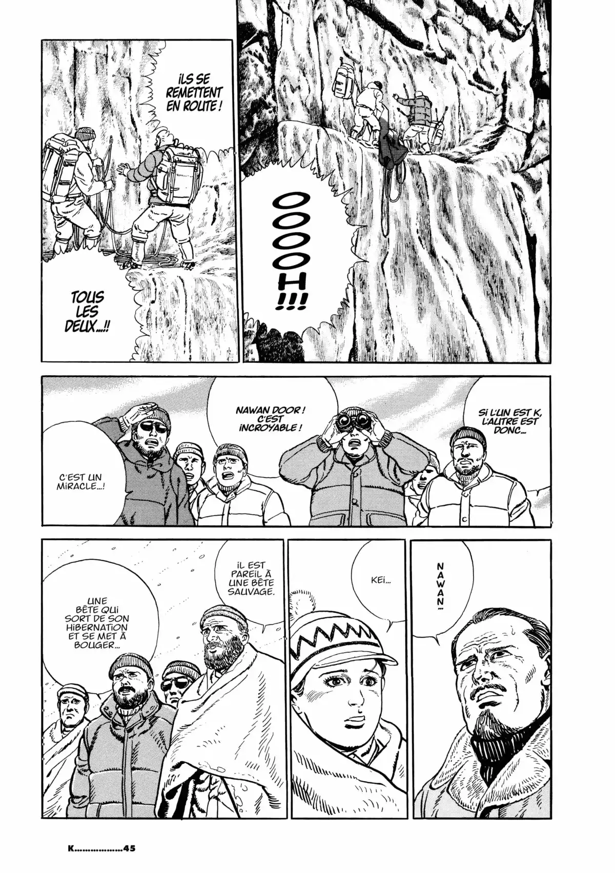 K, l’ivresse des sommets Volume 1 page 47