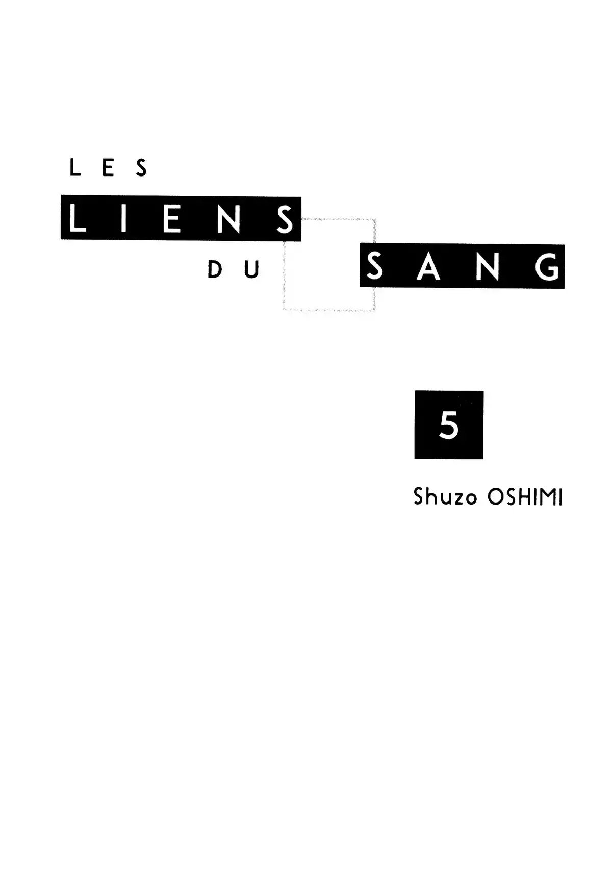 Les Liens du sang Volume 5 page 2