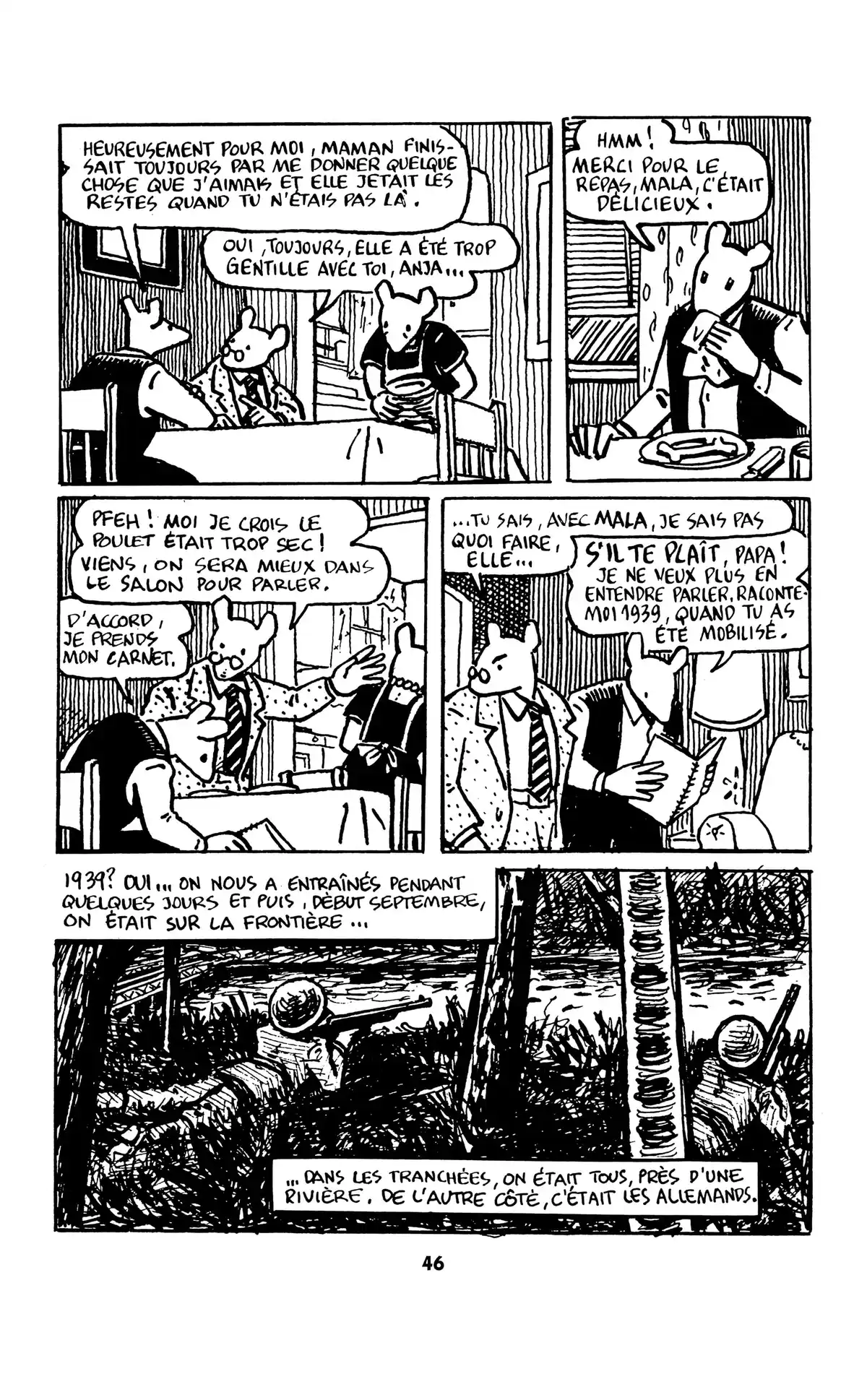 Maus Volume 1 page 43