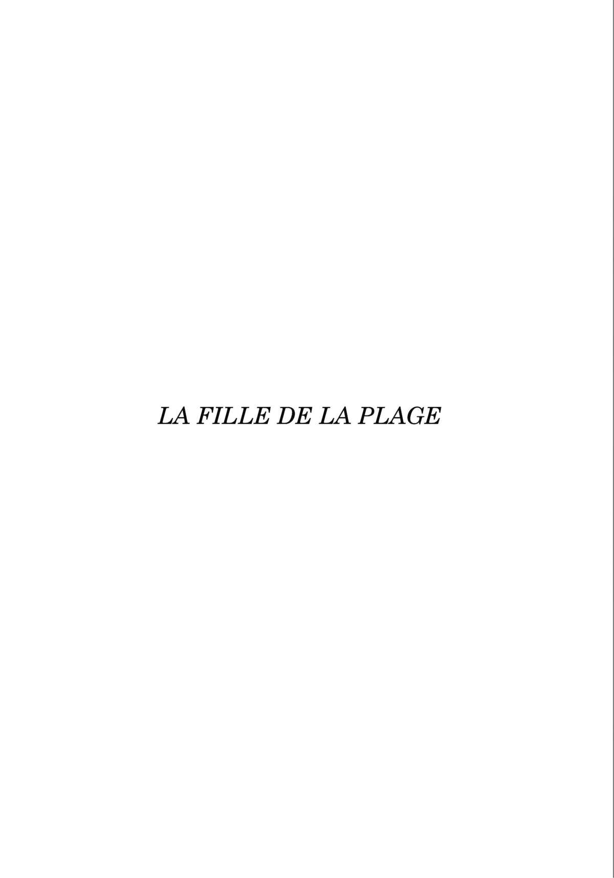 La fille de la plage Volume 1 page 7