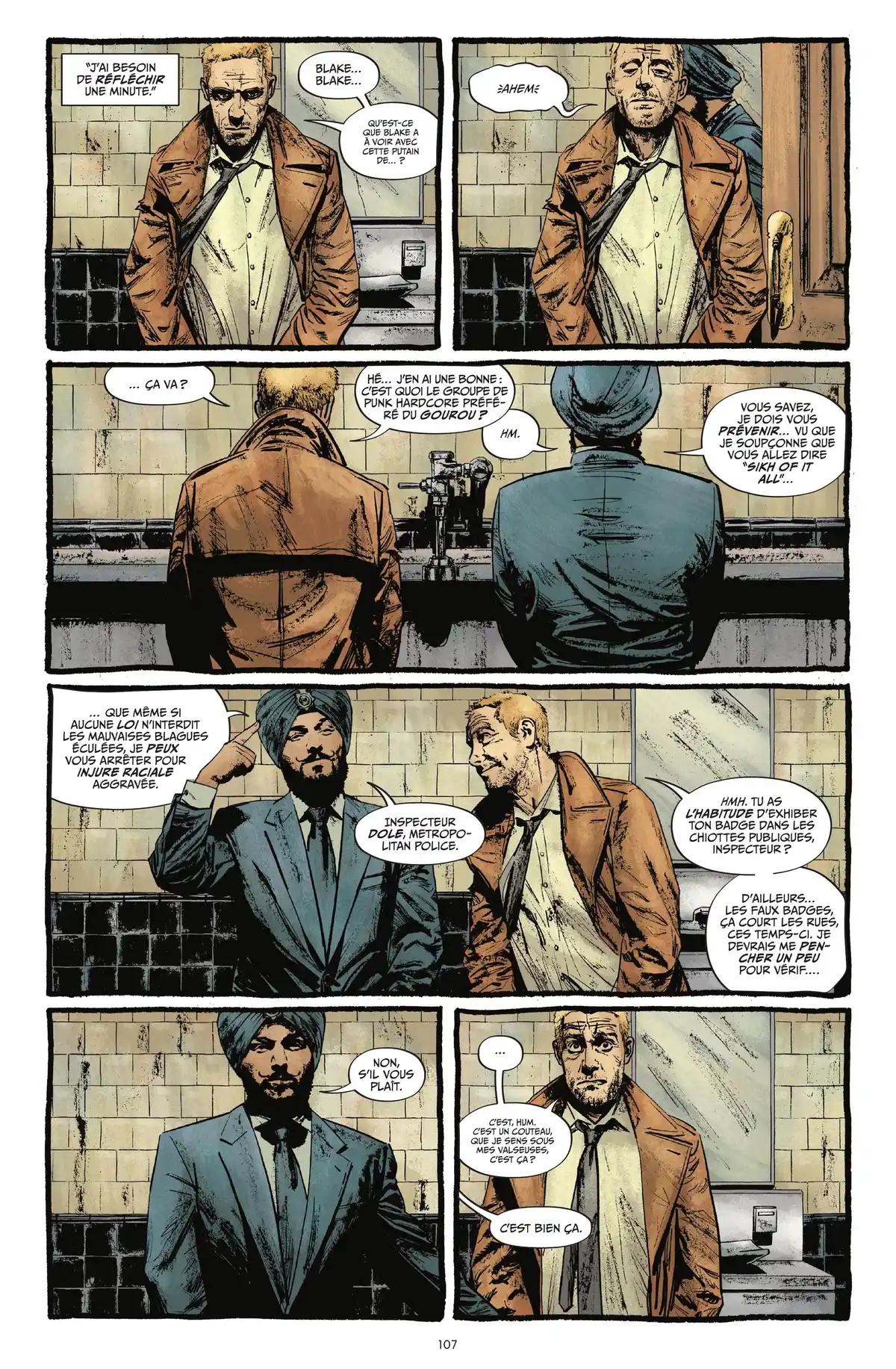 Simon Spurrier présente Hellblazer Volume 1 page 104