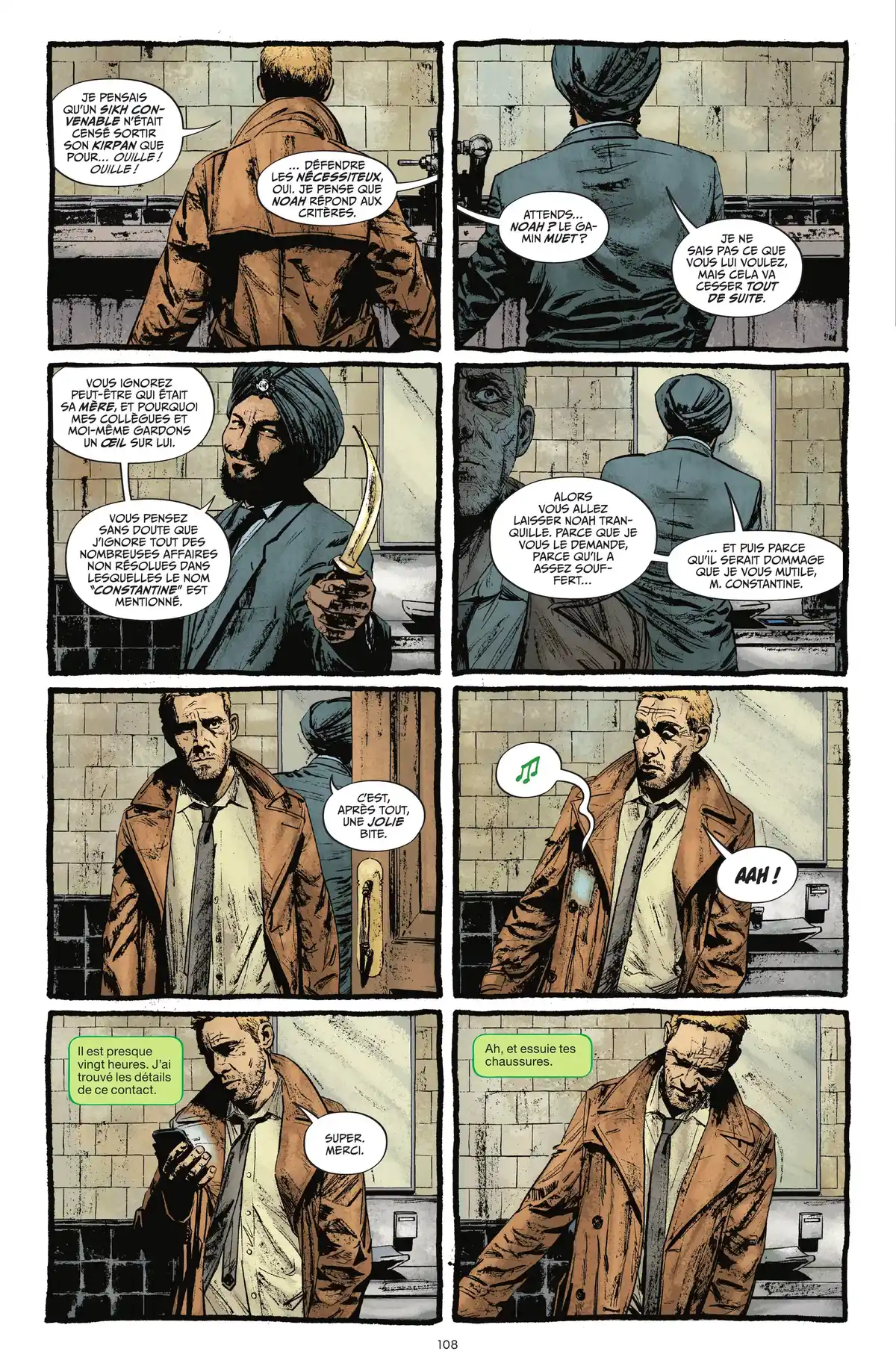 Simon Spurrier présente Hellblazer Volume 1 page 105