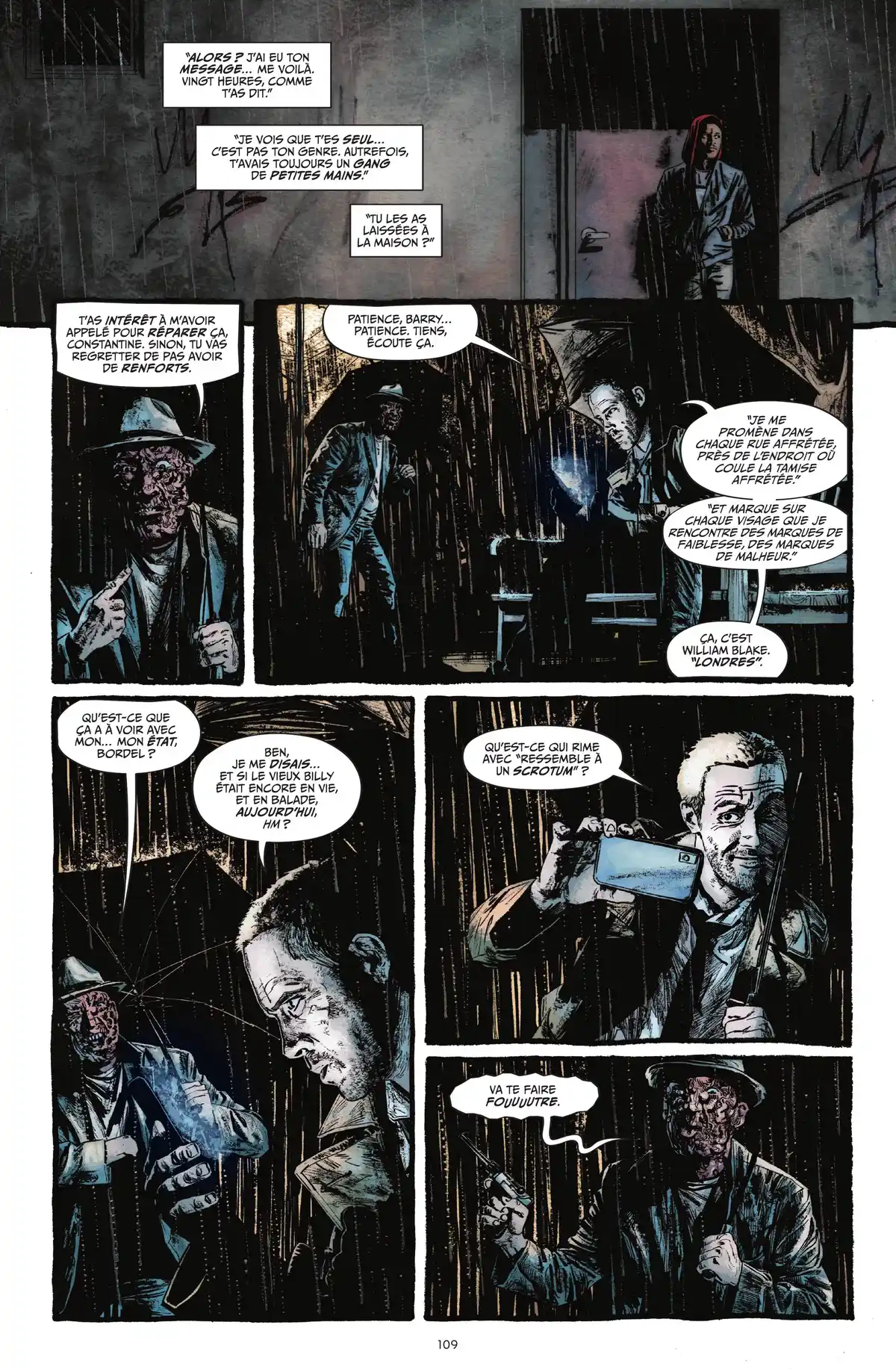 Simon Spurrier présente Hellblazer Volume 1 page 106