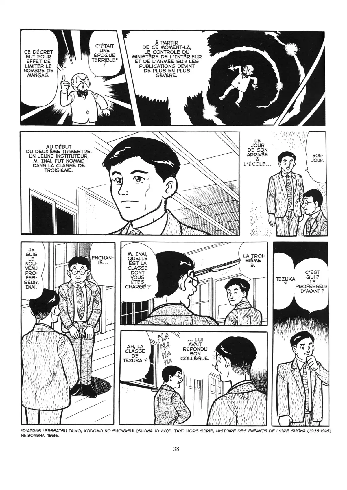 Osamu Tezuka – Biographie Volume 1 page 37