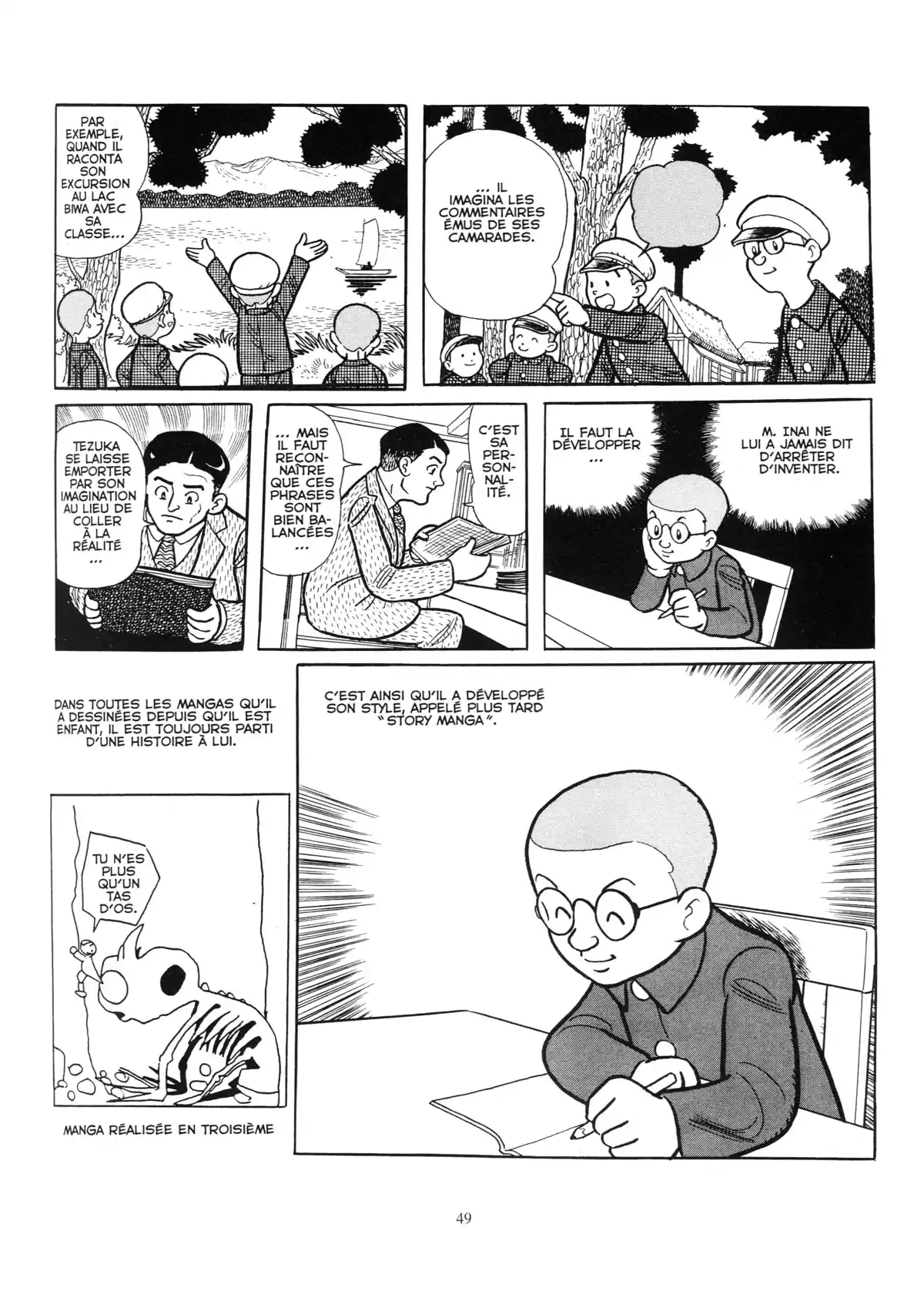 Osamu Tezuka – Biographie Volume 1 page 48