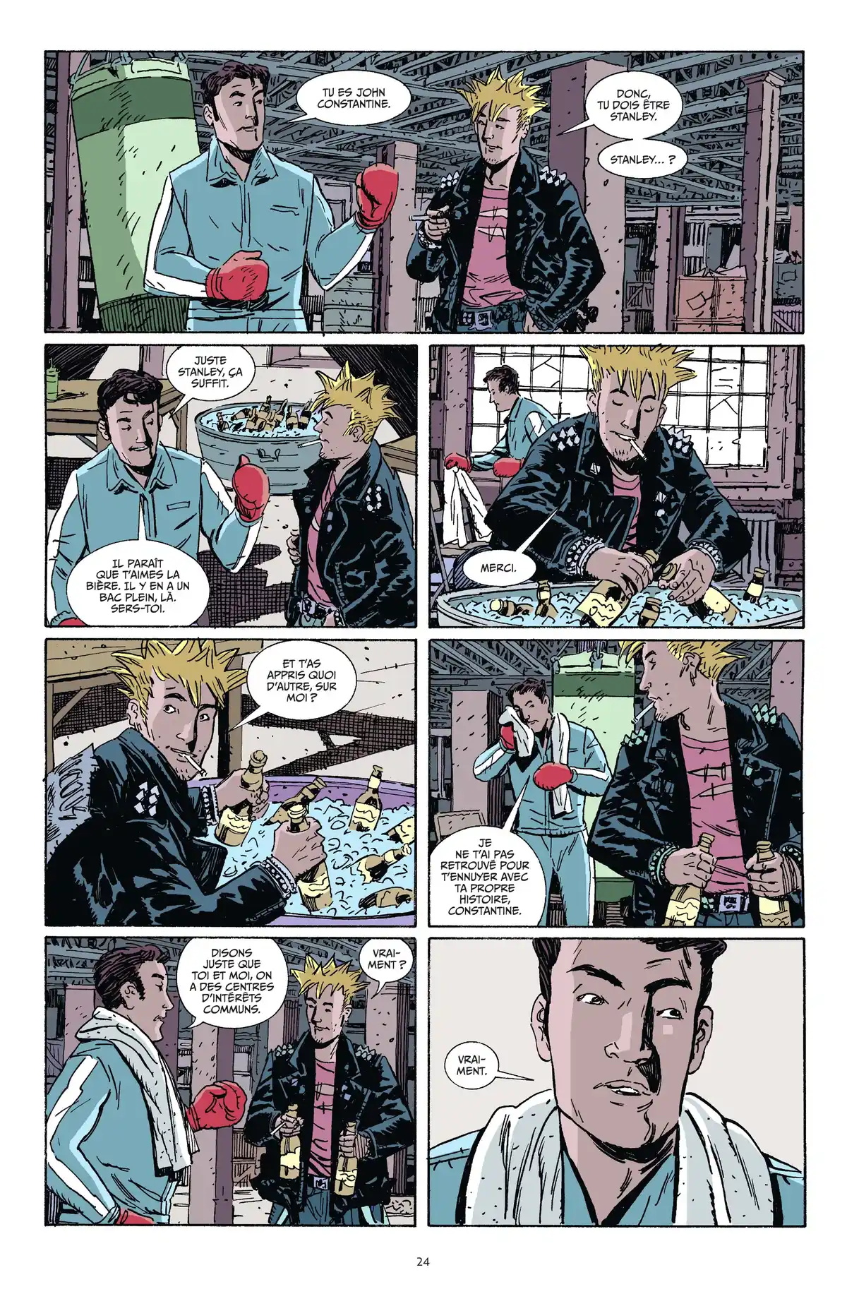 Brian Azzarello présente Hellblazer Volume 2 page 21