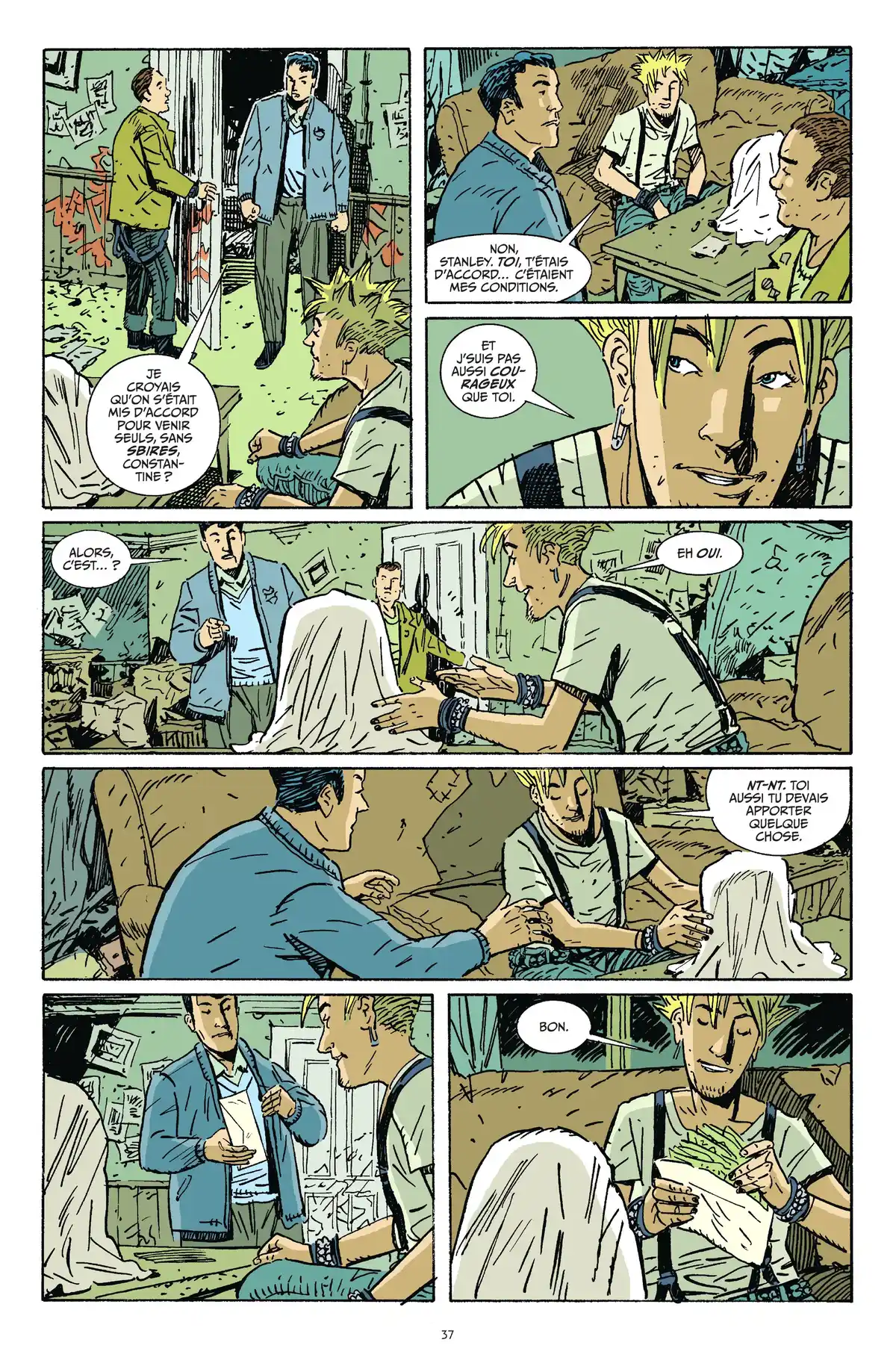 Brian Azzarello présente Hellblazer Volume 2 page 34