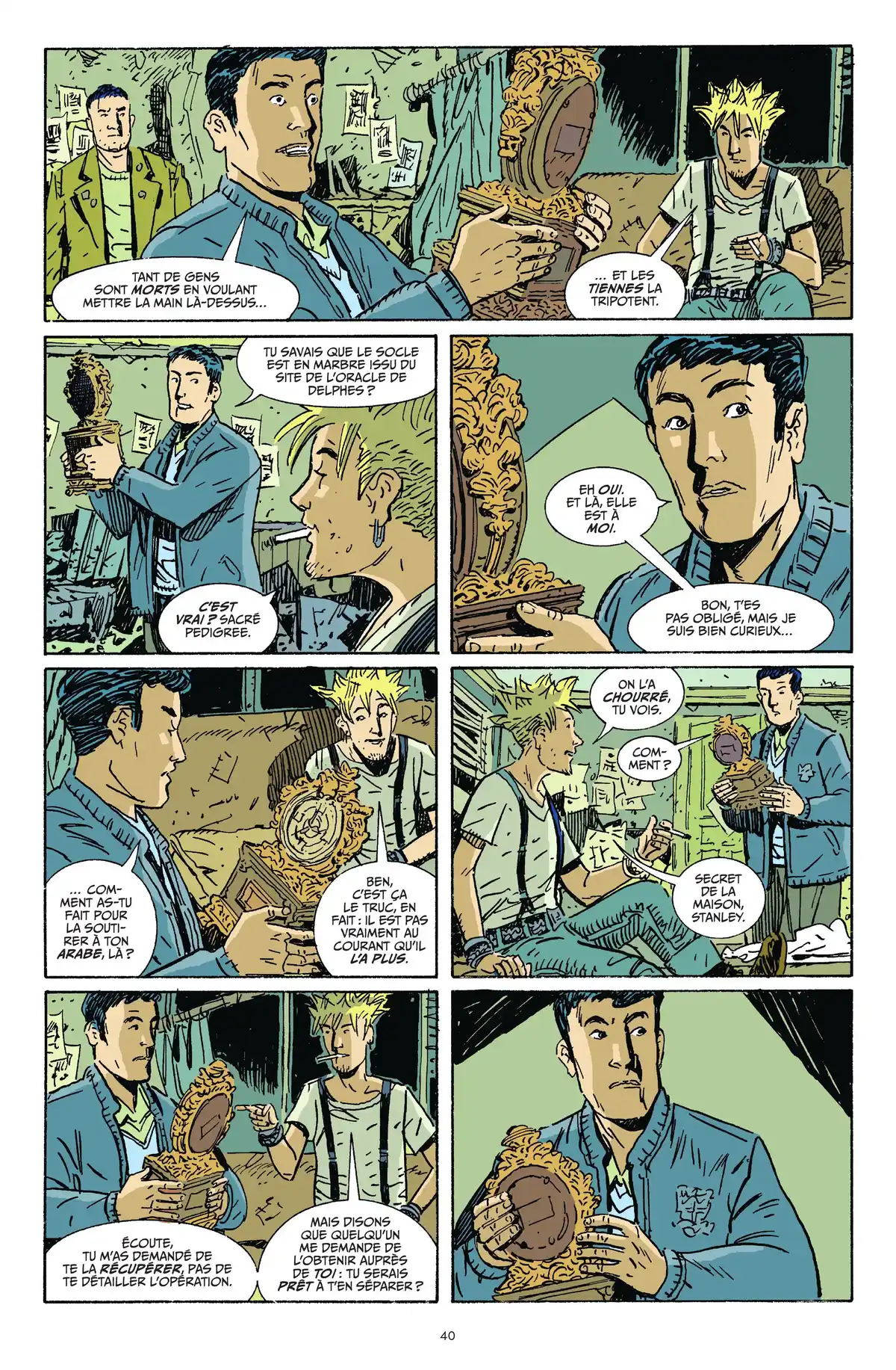 Brian Azzarello présente Hellblazer Volume 2 page 37