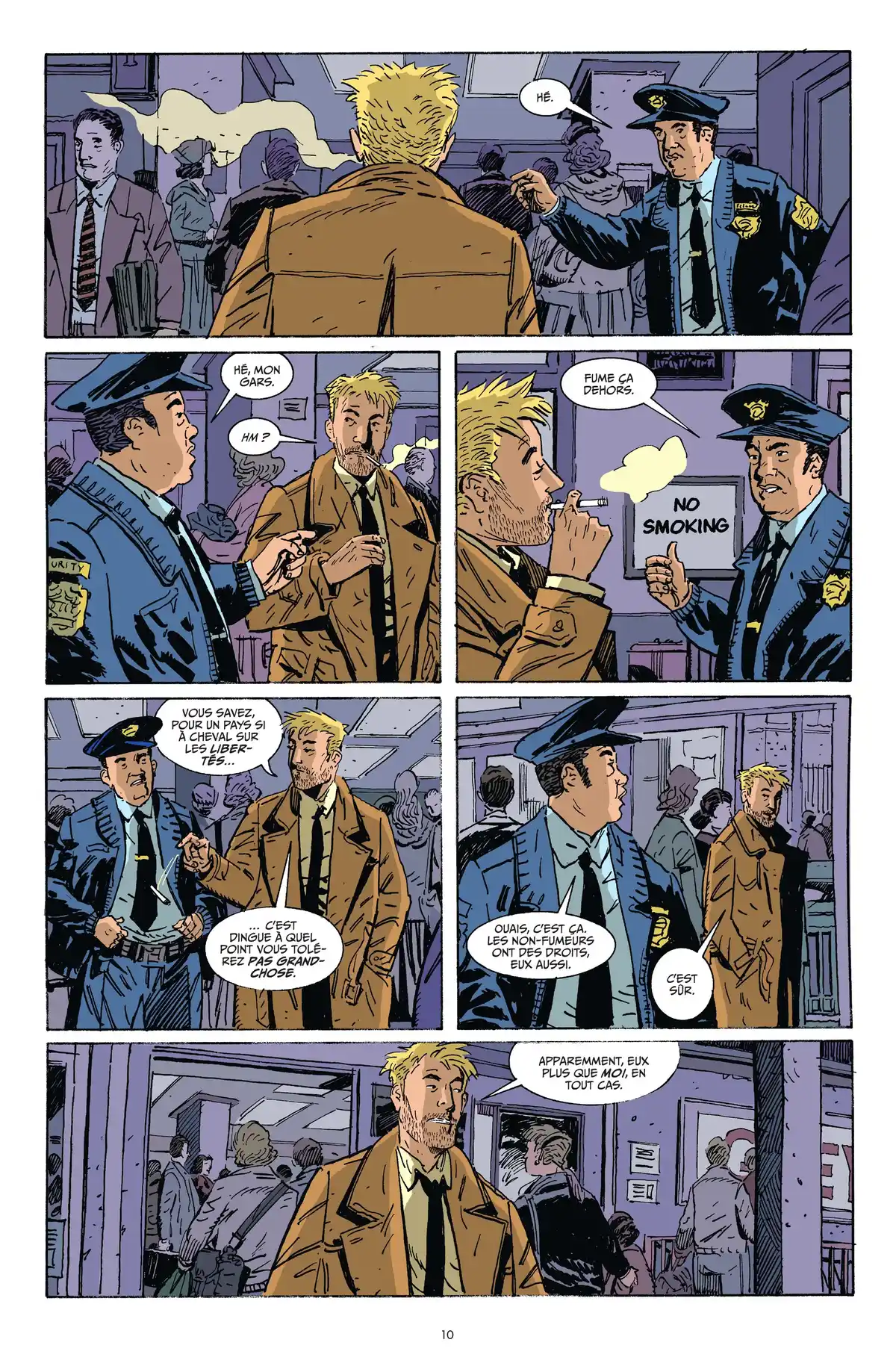 Brian Azzarello présente Hellblazer Volume 2 page 7