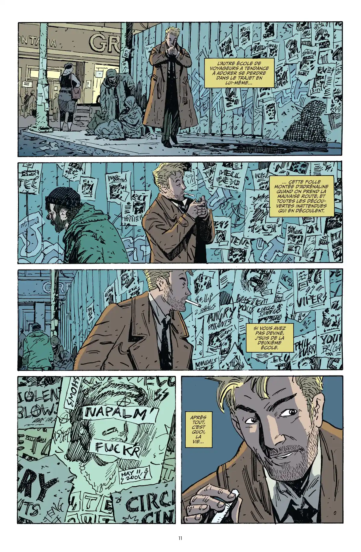 Brian Azzarello présente Hellblazer Volume 2 page 8