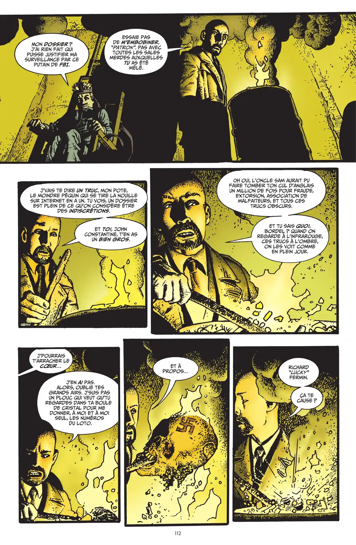 Brian Azzarello présente Hellblazer Volume 1 page 109