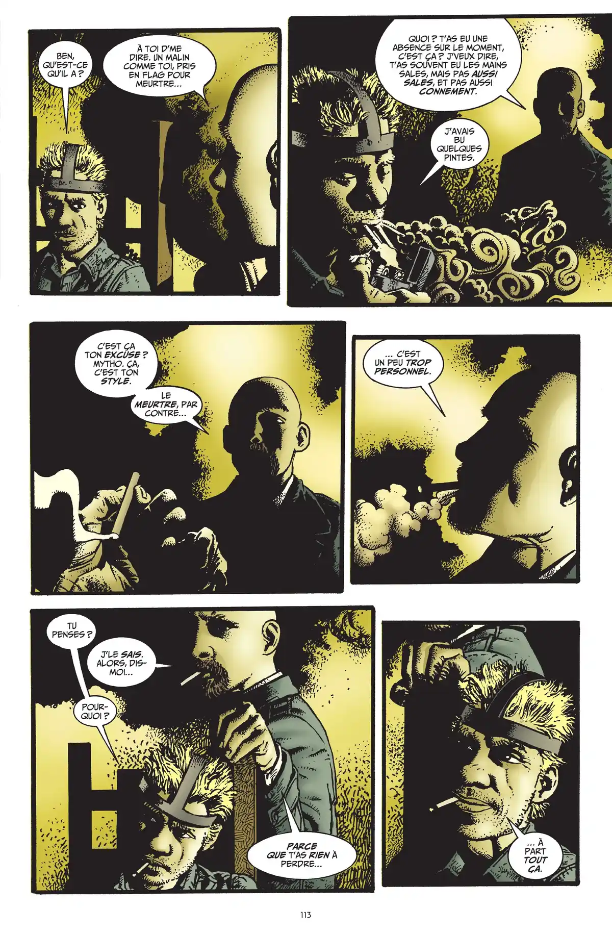 Brian Azzarello présente Hellblazer Volume 1 page 110