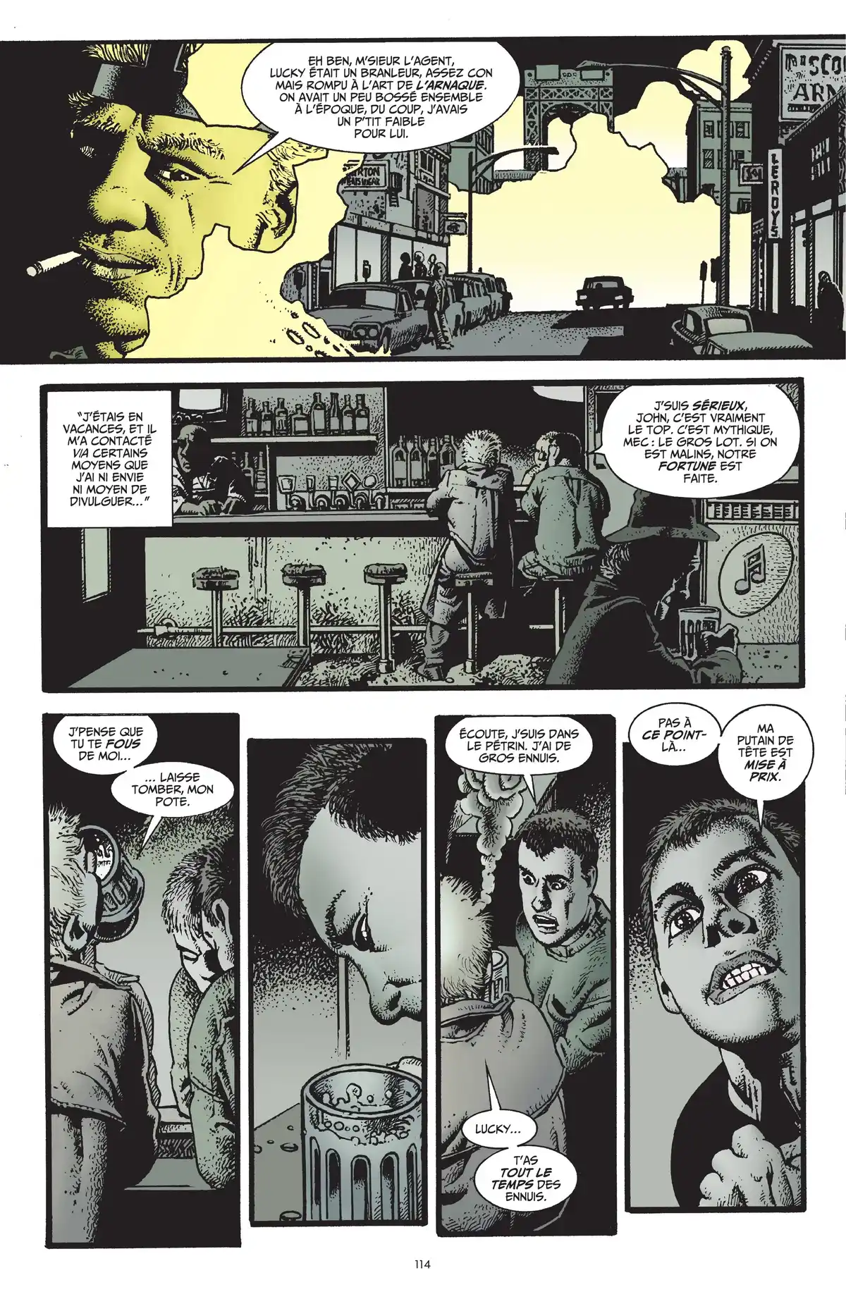 Brian Azzarello présente Hellblazer Volume 1 page 111