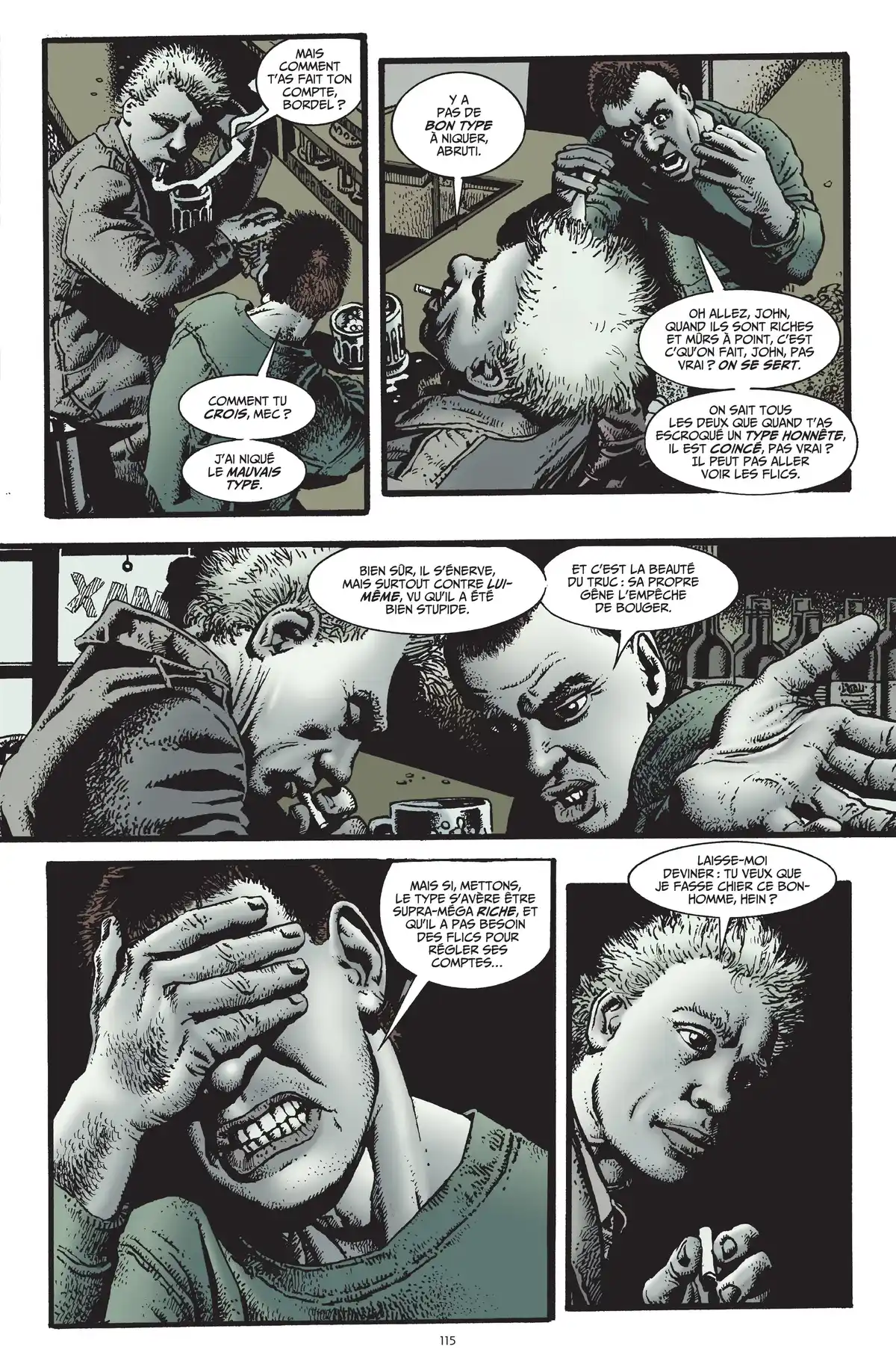 Brian Azzarello présente Hellblazer Volume 1 page 112