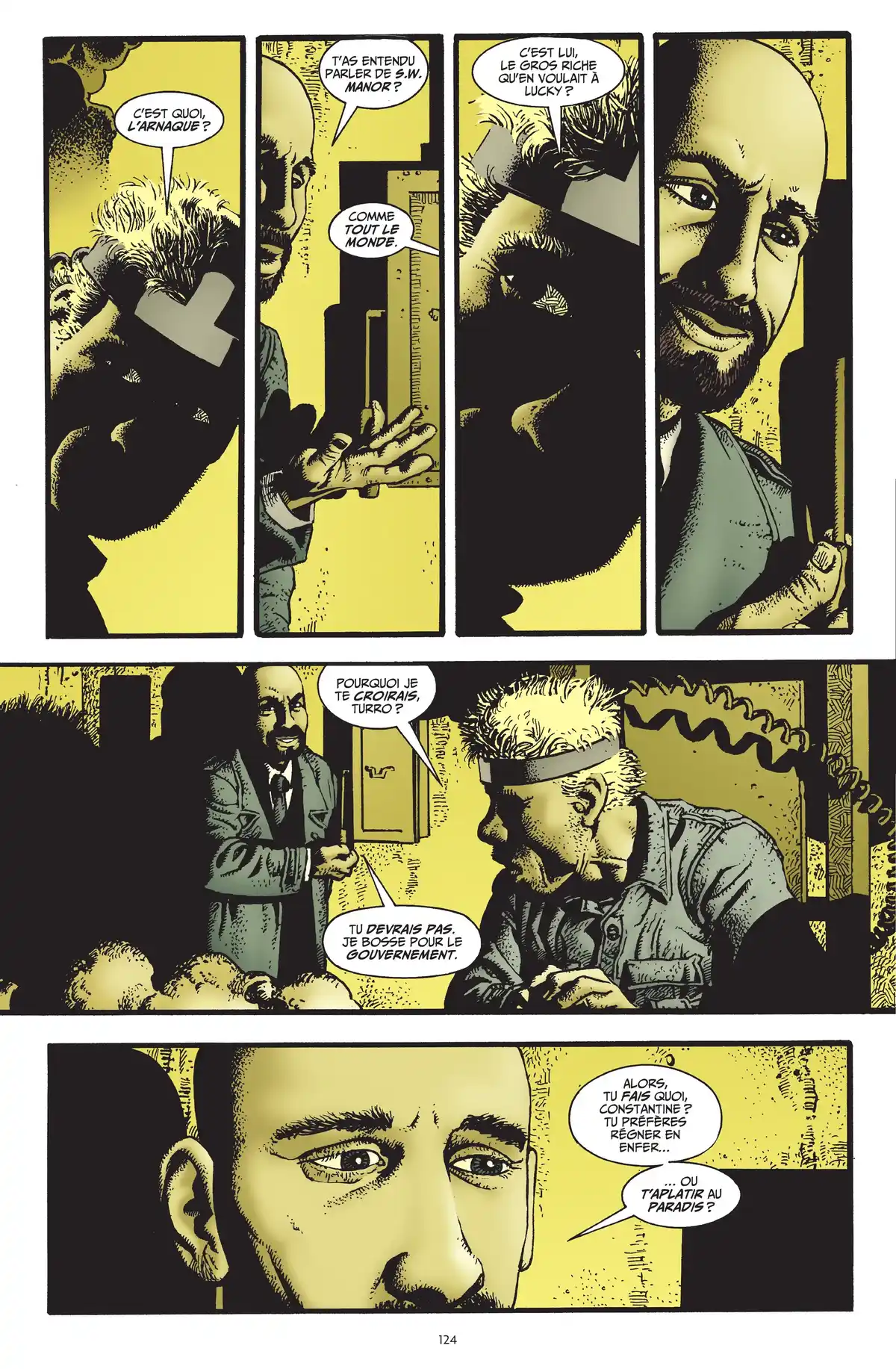 Brian Azzarello présente Hellblazer Volume 1 page 121