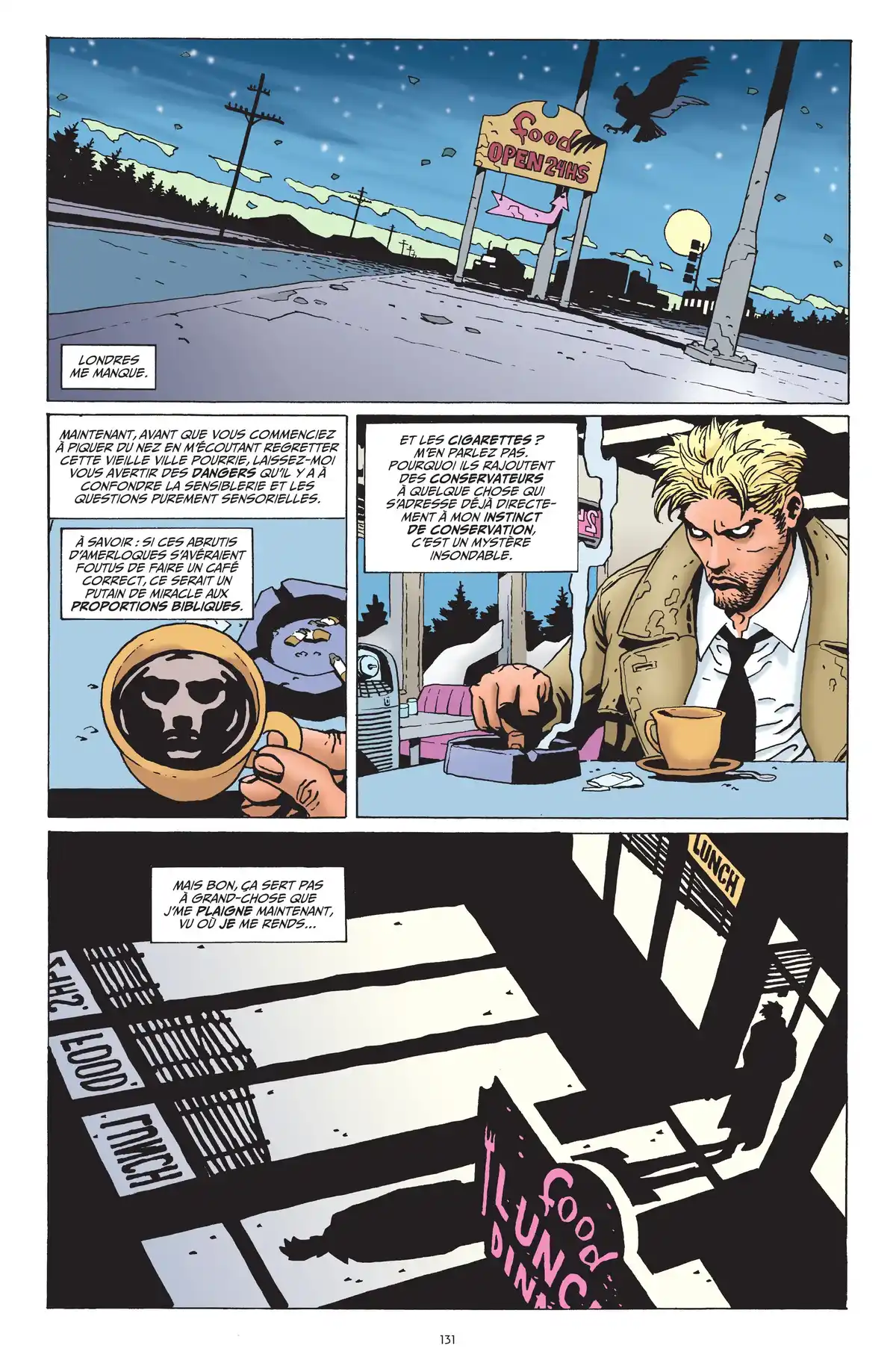 Brian Azzarello présente Hellblazer Volume 1 page 128