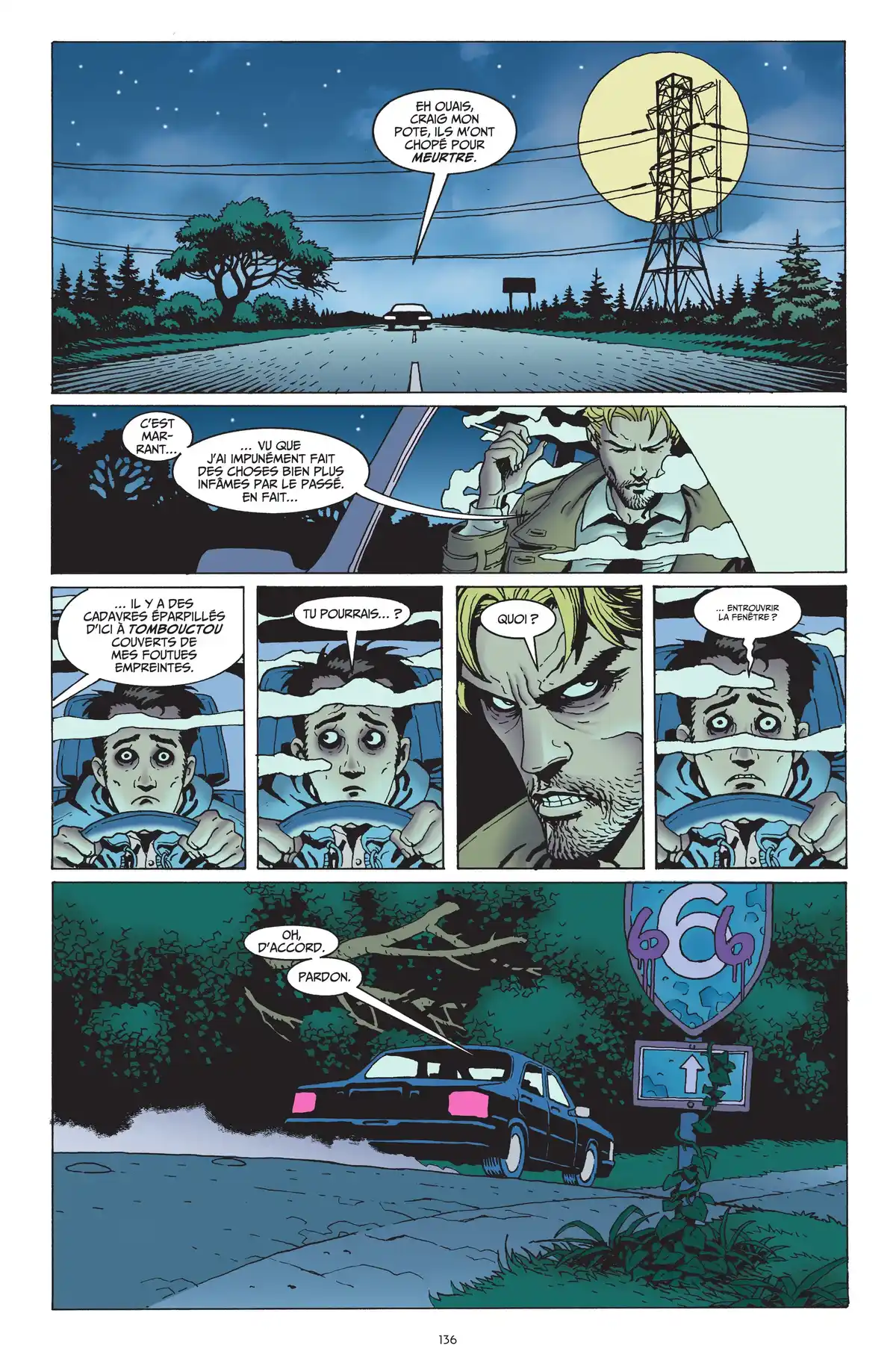 Brian Azzarello présente Hellblazer Volume 1 page 133