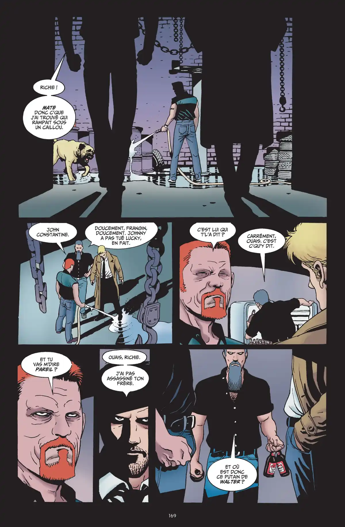 Brian Azzarello présente Hellblazer Volume 1 page 166