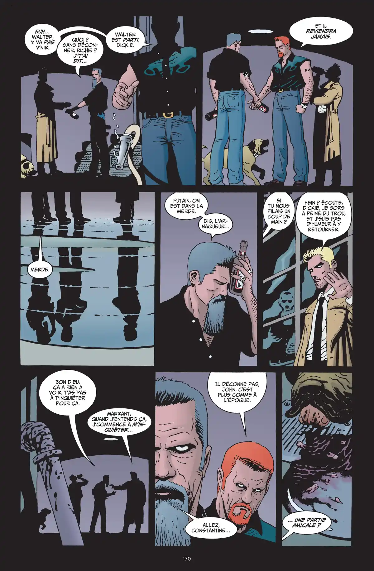 Brian Azzarello présente Hellblazer Volume 1 page 167