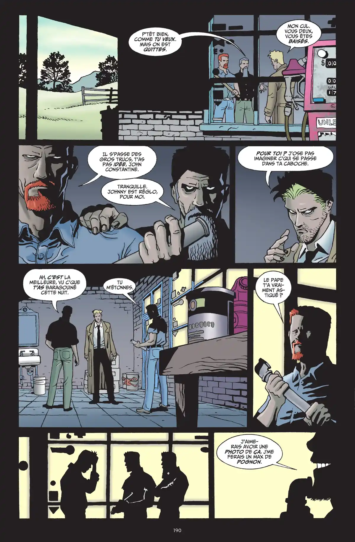 Brian Azzarello présente Hellblazer Volume 1 page 187