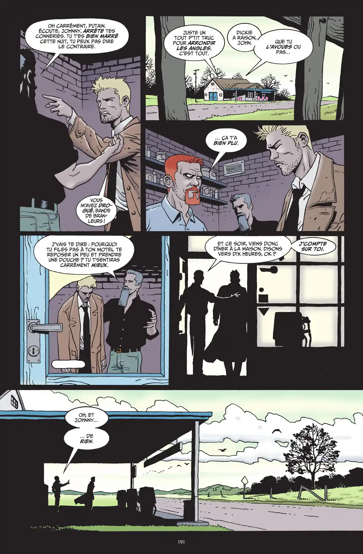 Brian Azzarello présente Hellblazer Volume 1 page 188