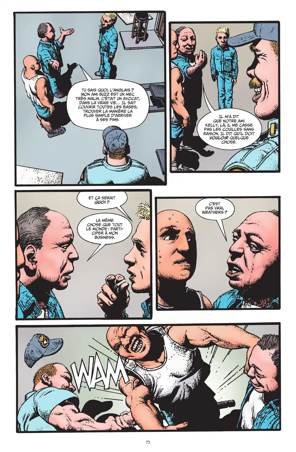 Brian Azzarello présente Hellblazer Volume 1 page 70