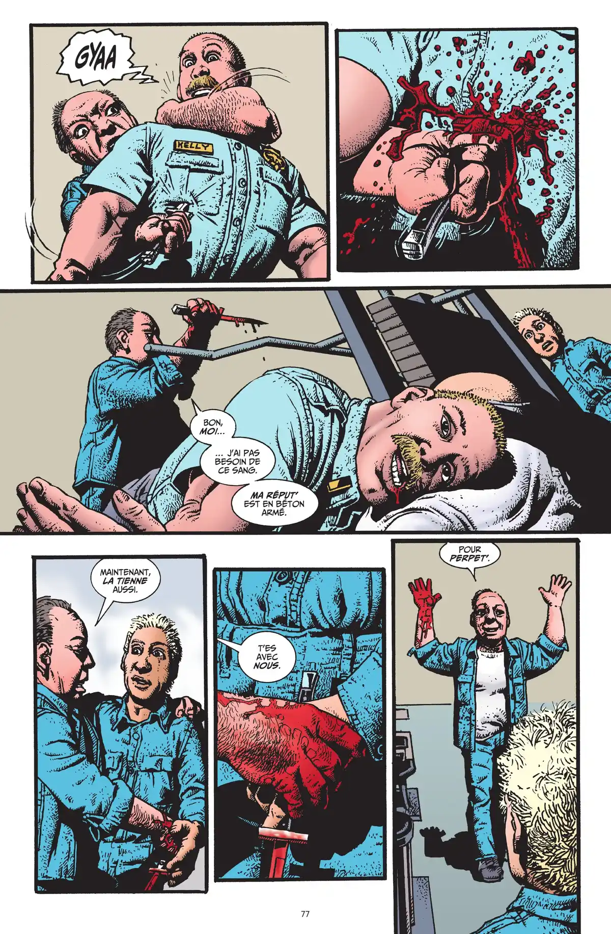 Brian Azzarello présente Hellblazer Volume 1 page 74