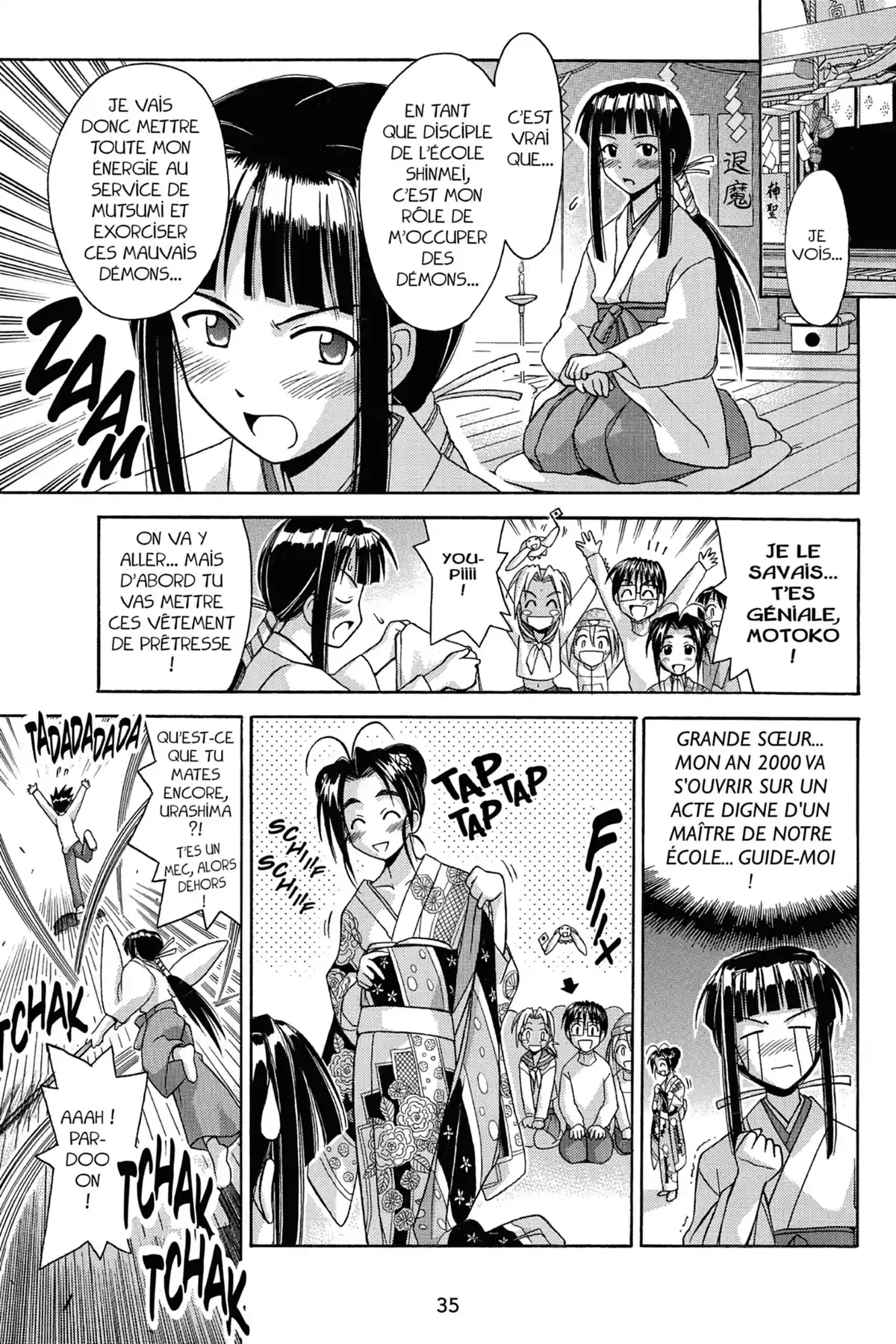 Love Hina Volume 7 page 37