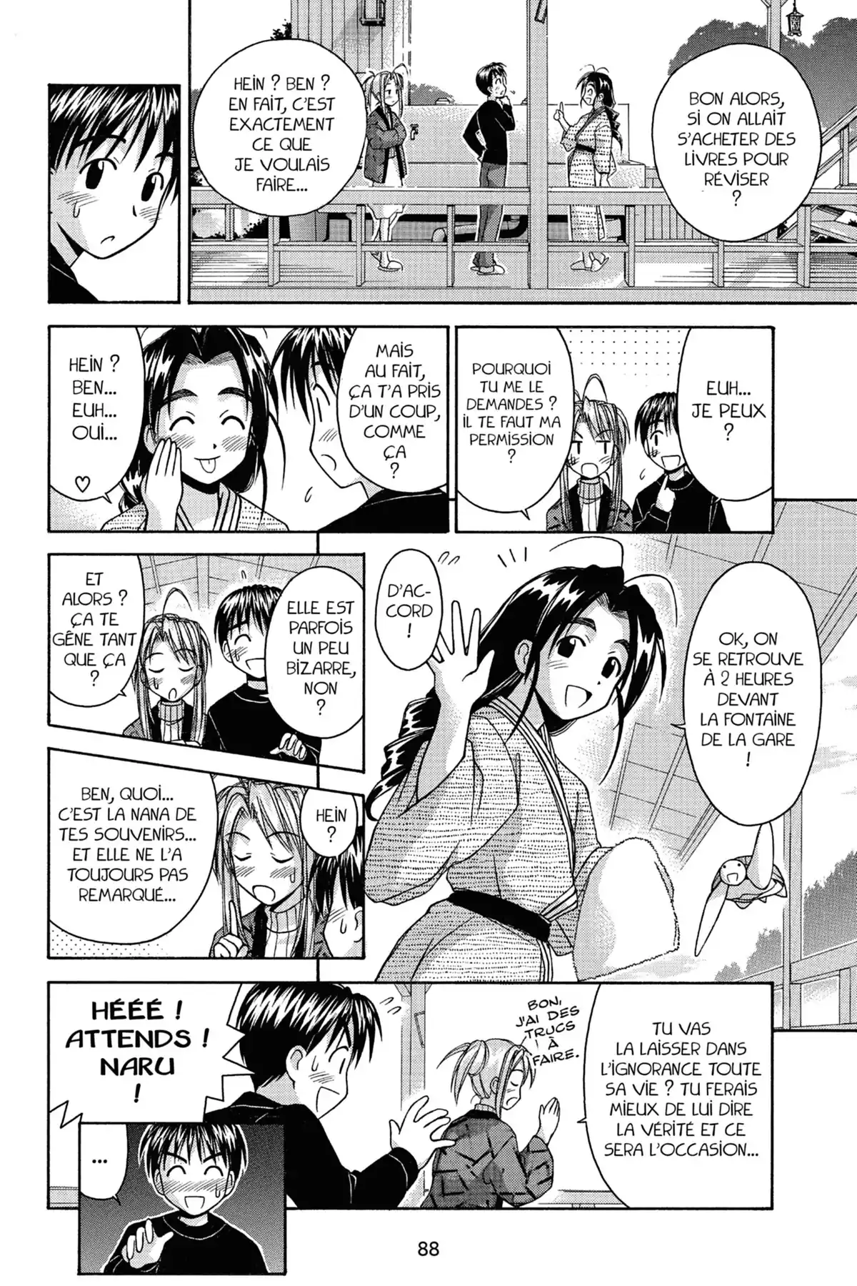 Love Hina Volume 7 page 90