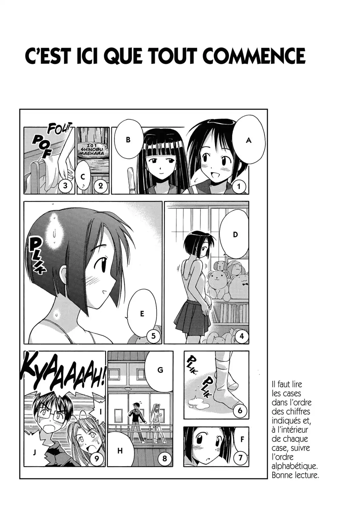 Love Hina Volume 4 page 3