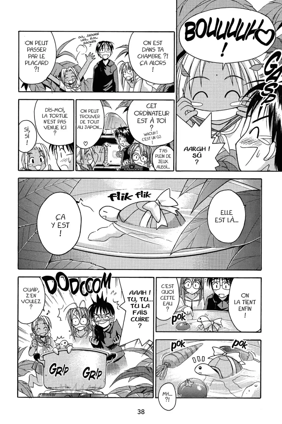 Love Hina Volume 4 page 40