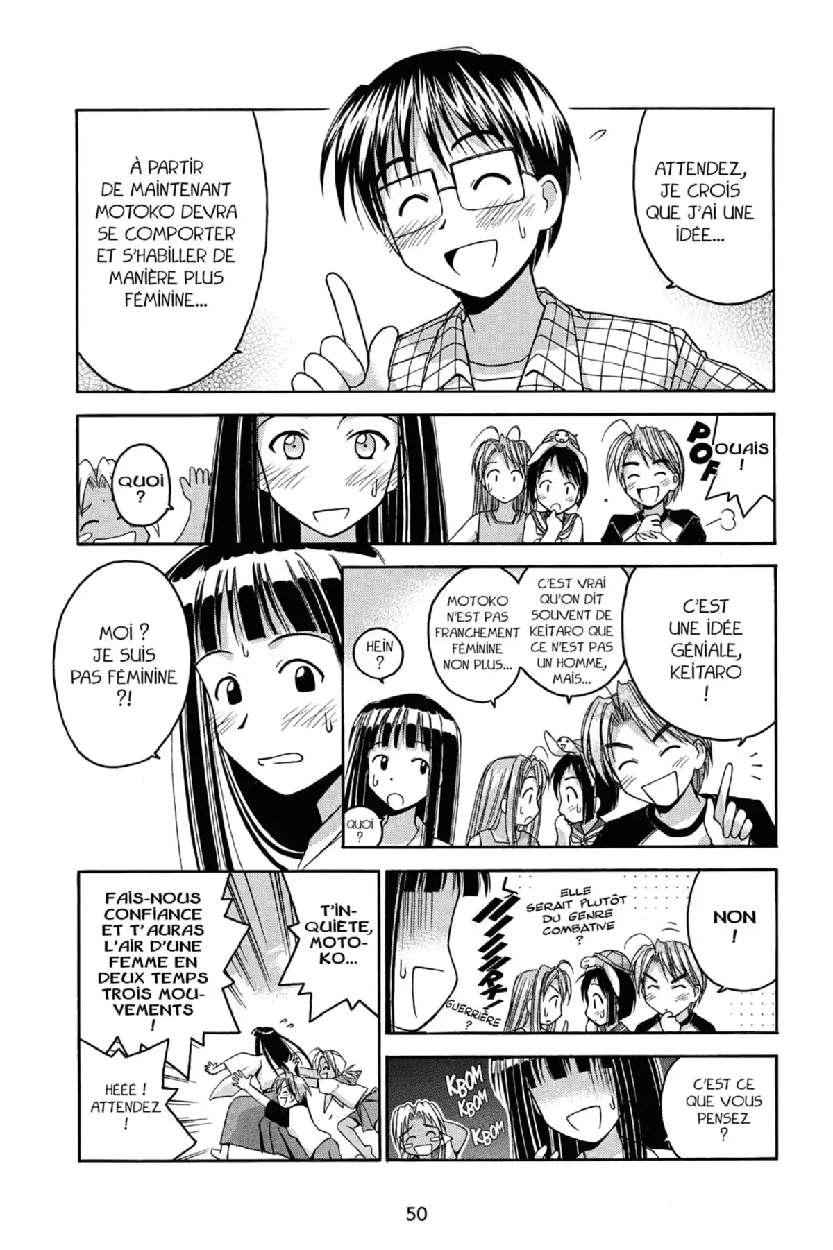 Love Hina Volume 4 page 52