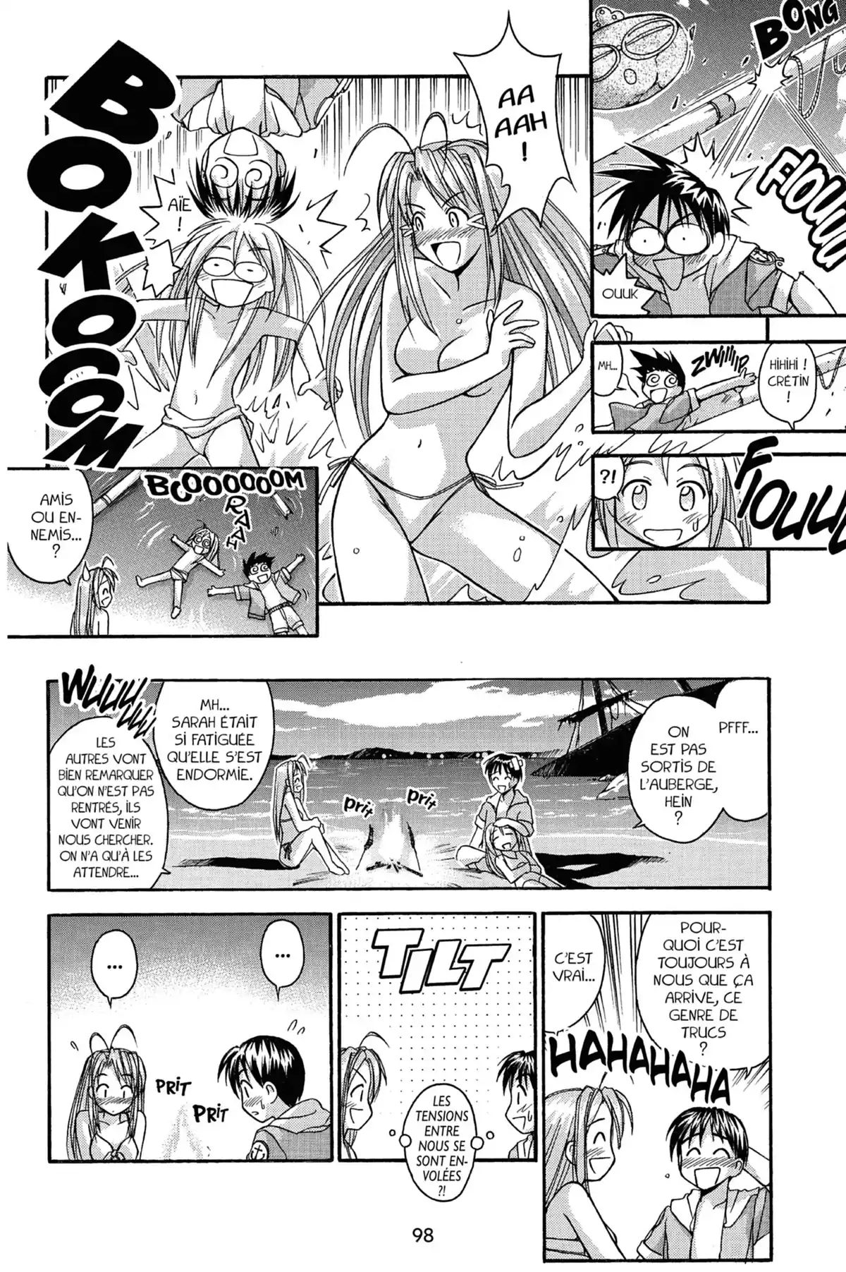 Love Hina Volume 5 page 100