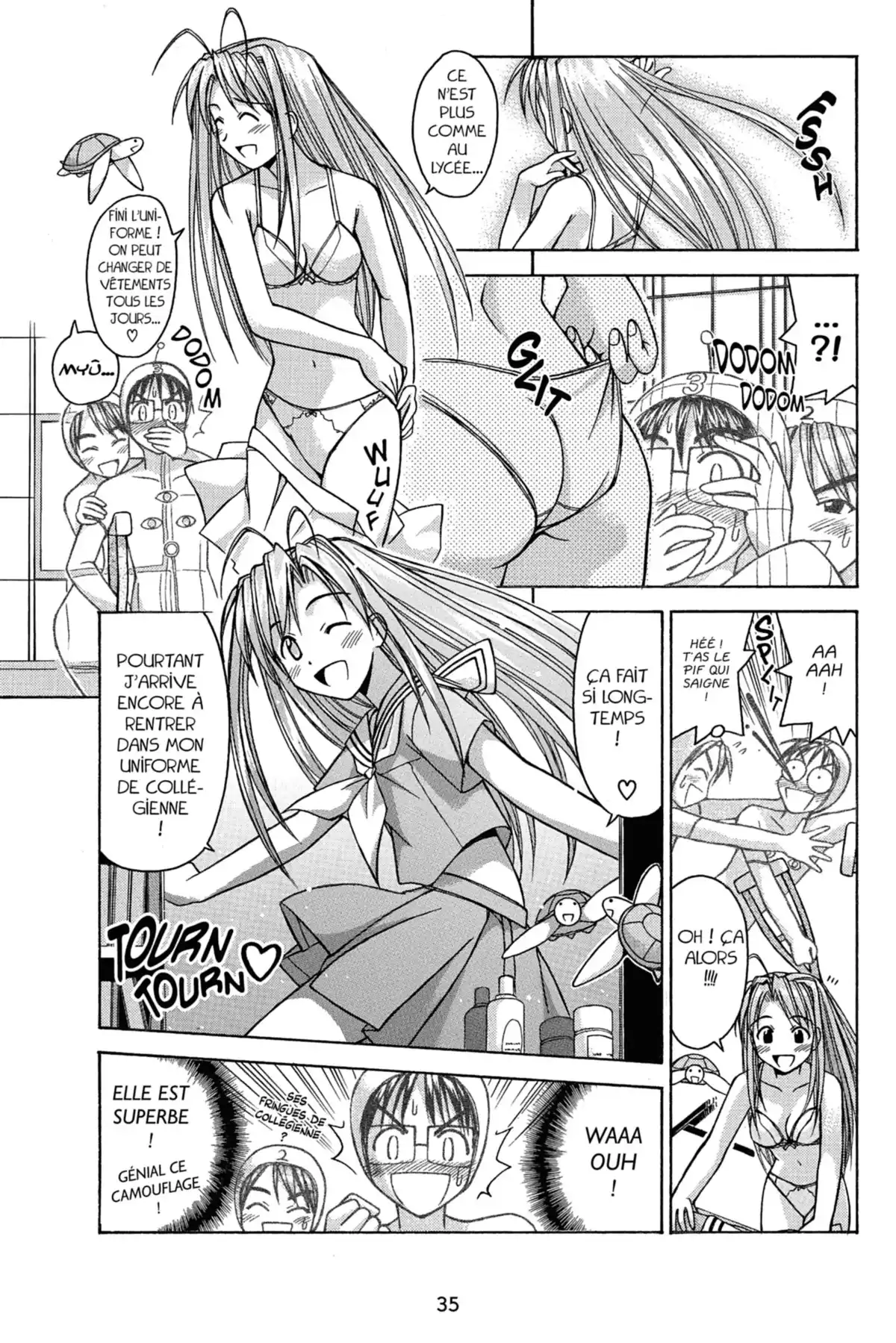 Love Hina Volume 9 page 37