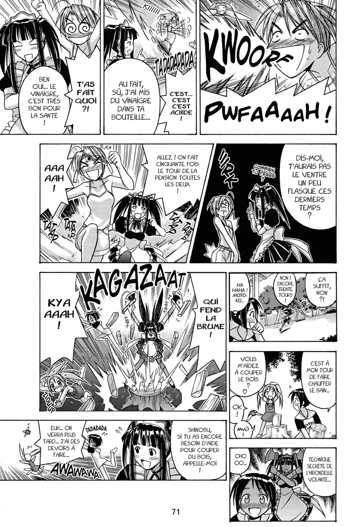 Love Hina Volume 9 page 73