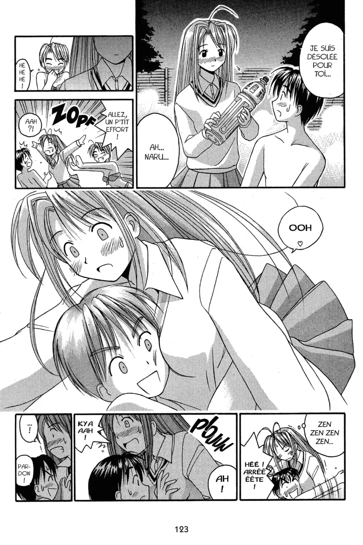 Love Hina Volume 2 page 123