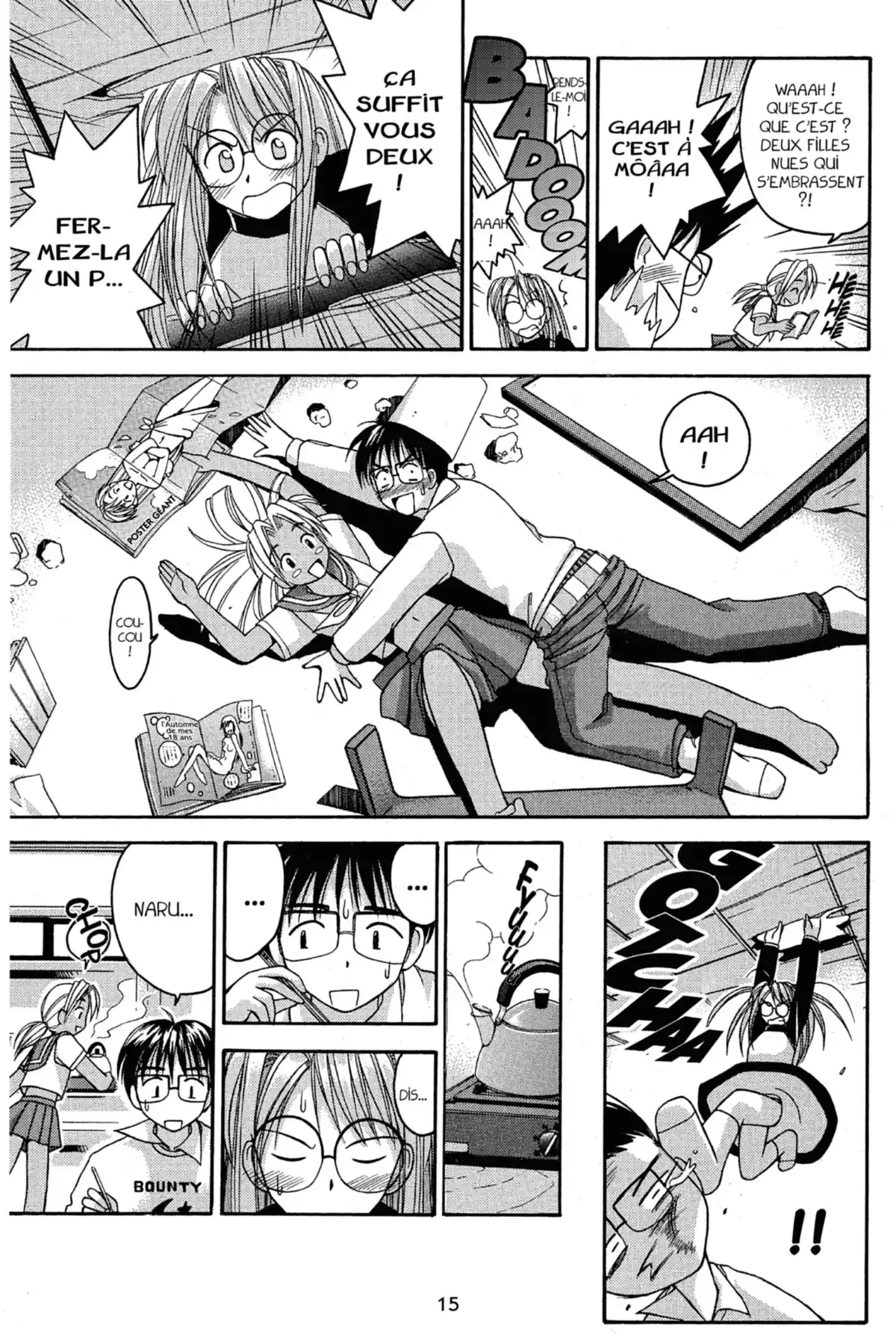 Love Hina Volume 2 page 15