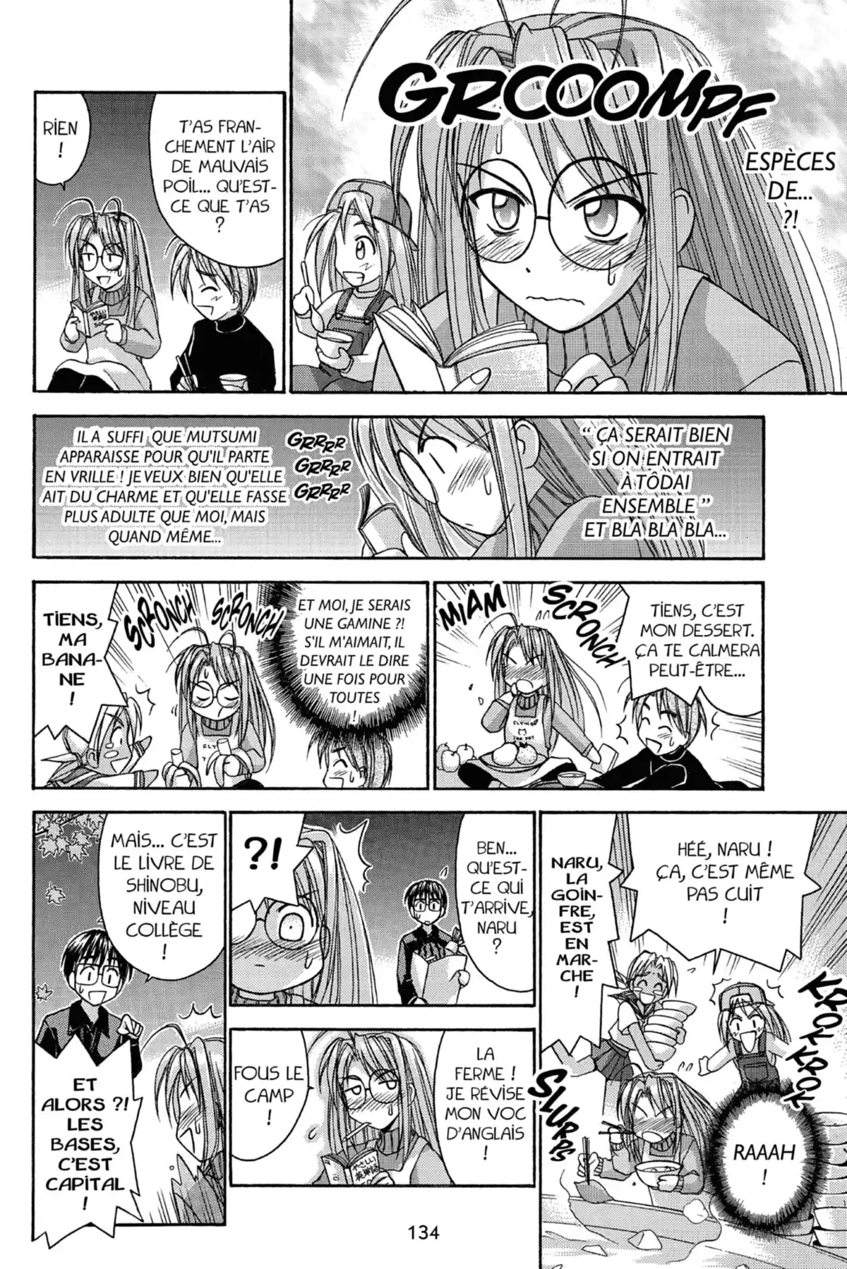 Love Hina Volume 6 page 136