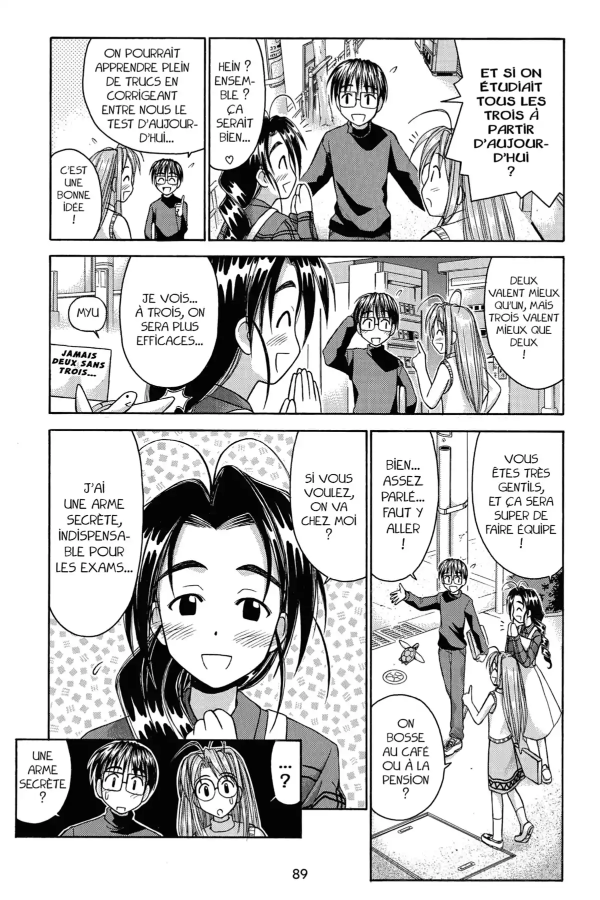 Love Hina Volume 6 page 91