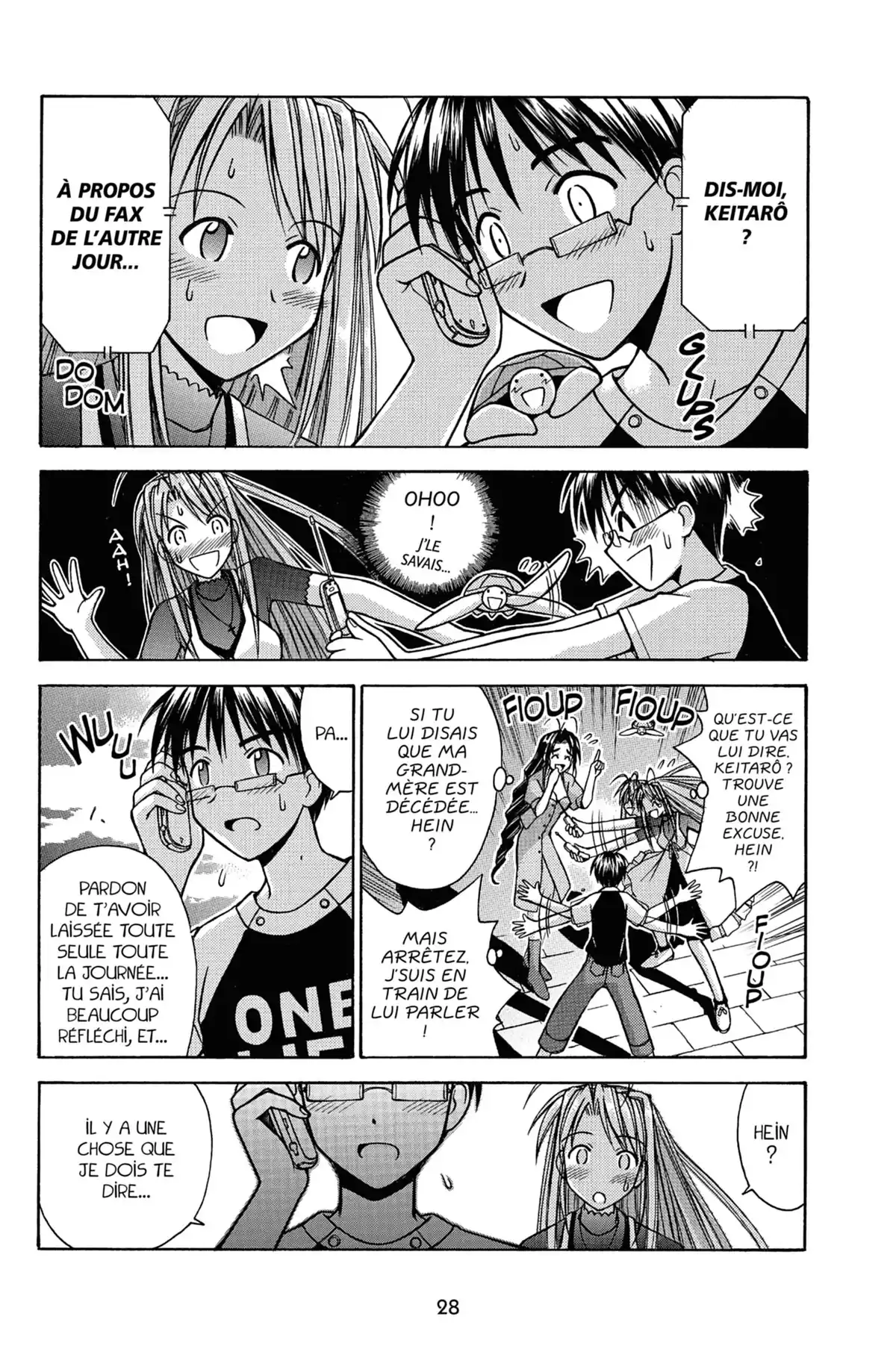 Love Hina Volume 14 page 28