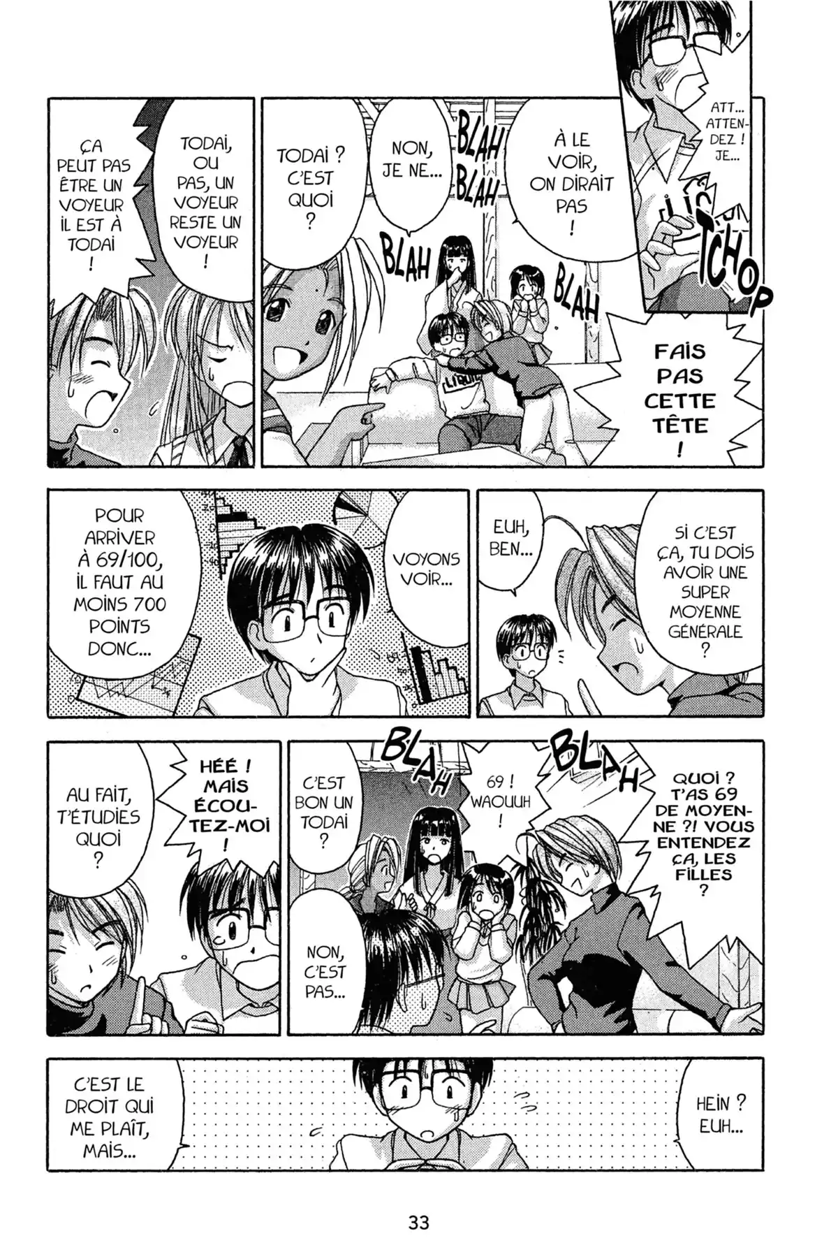 Love Hina Volume 1 page 33