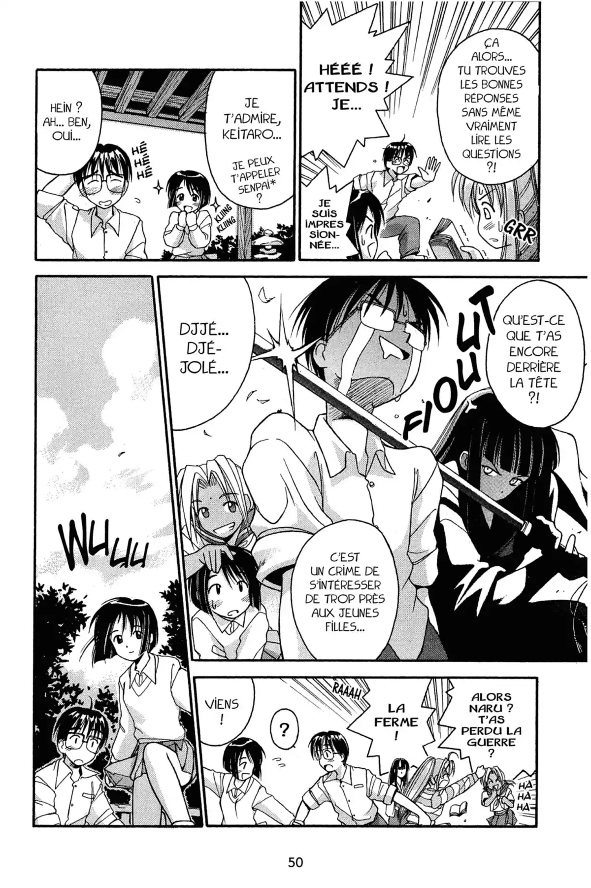 Love Hina Volume 1 page 50