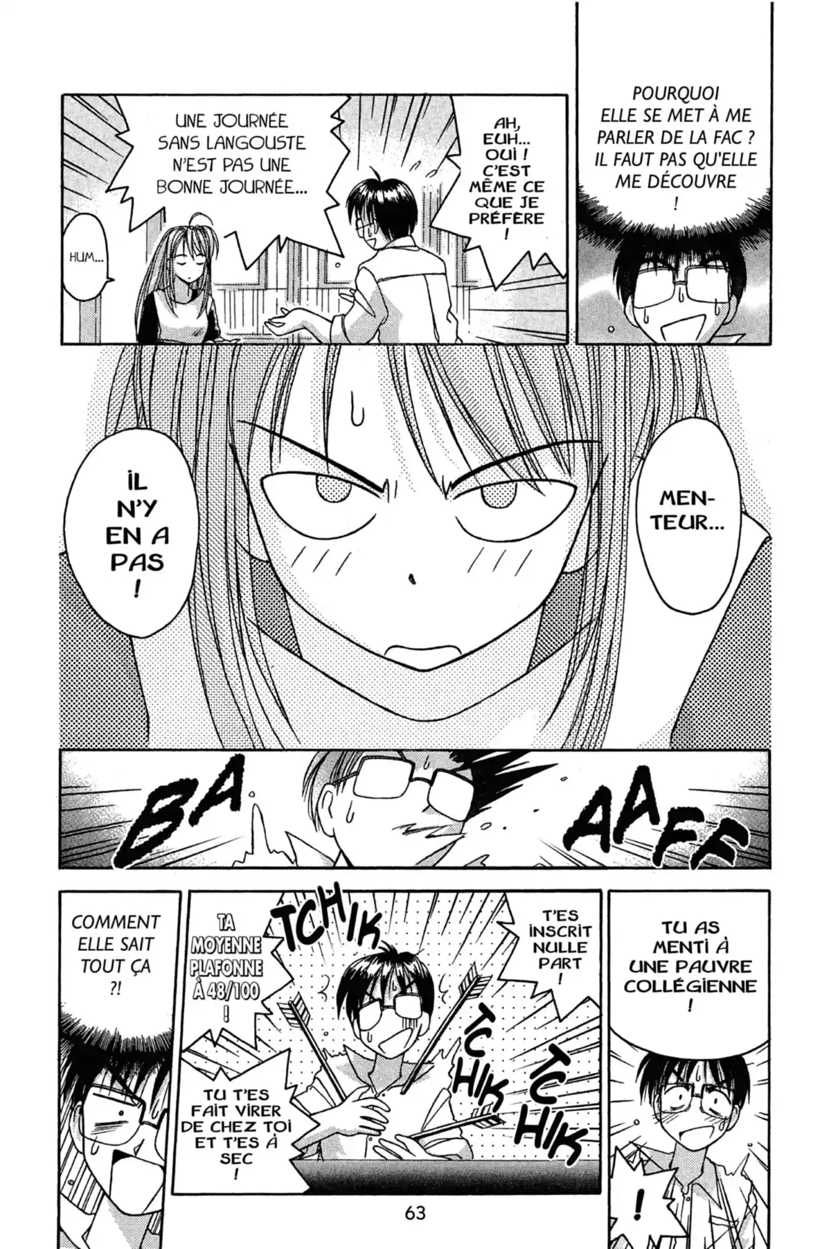 Love Hina Volume 1 page 63