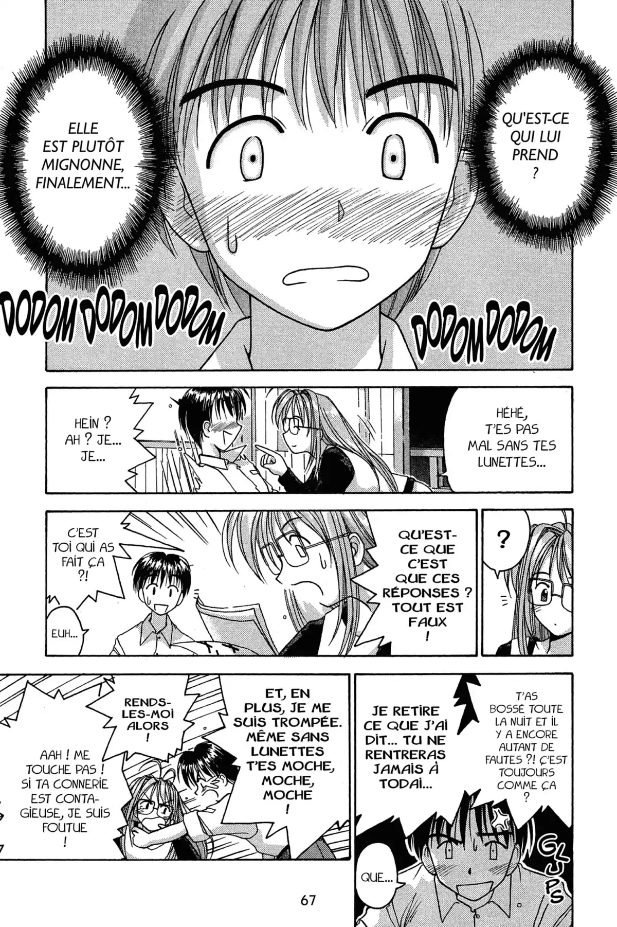 Love Hina Volume 1 page 67