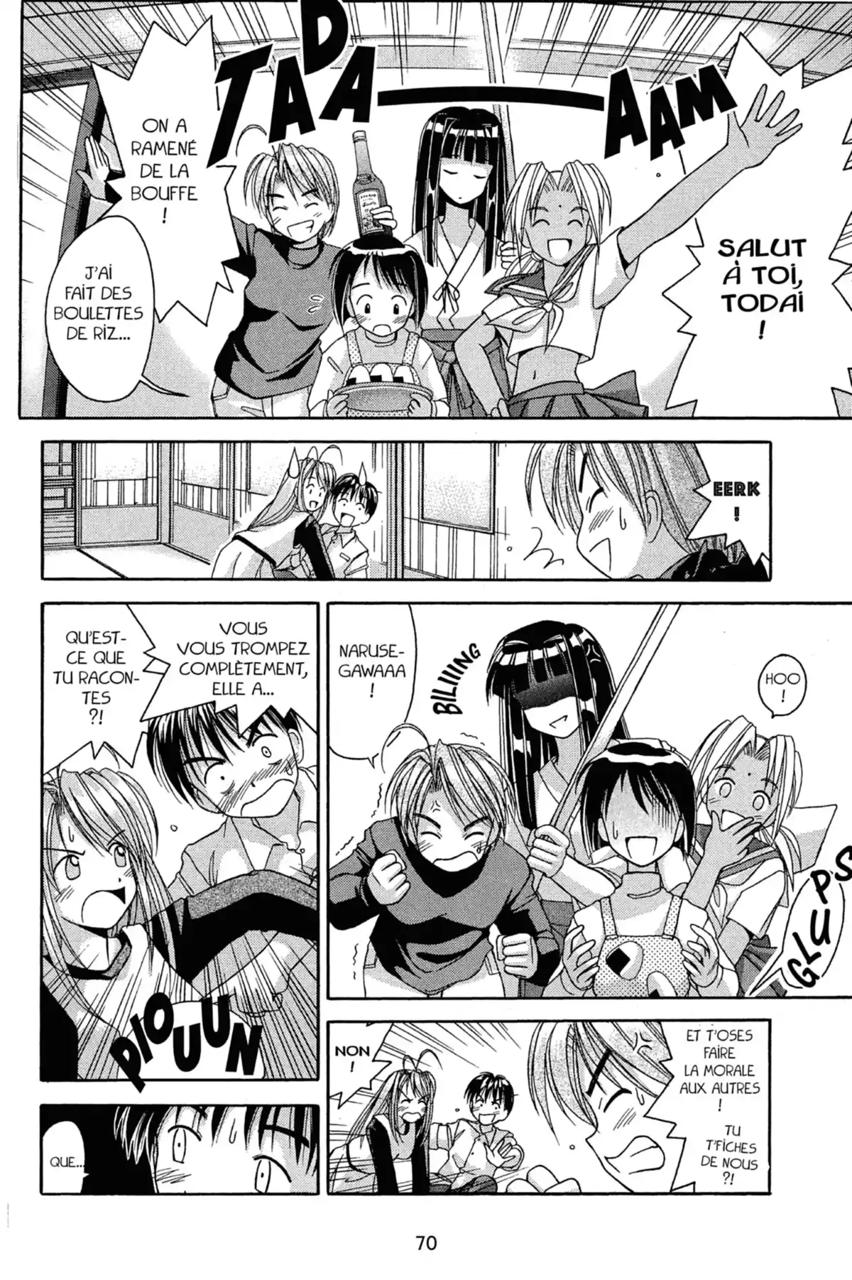 Love Hina Volume 1 page 70