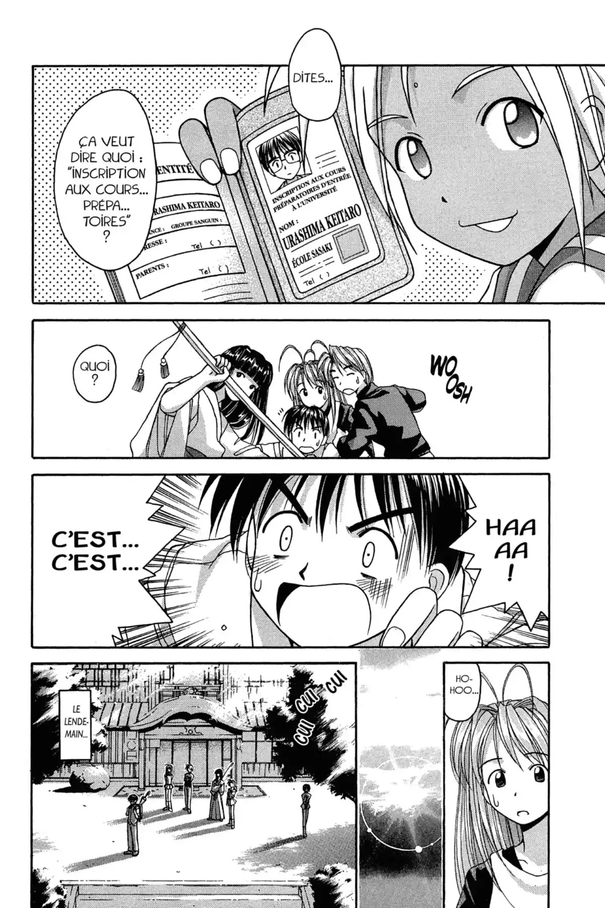 Love Hina Volume 1 page 72